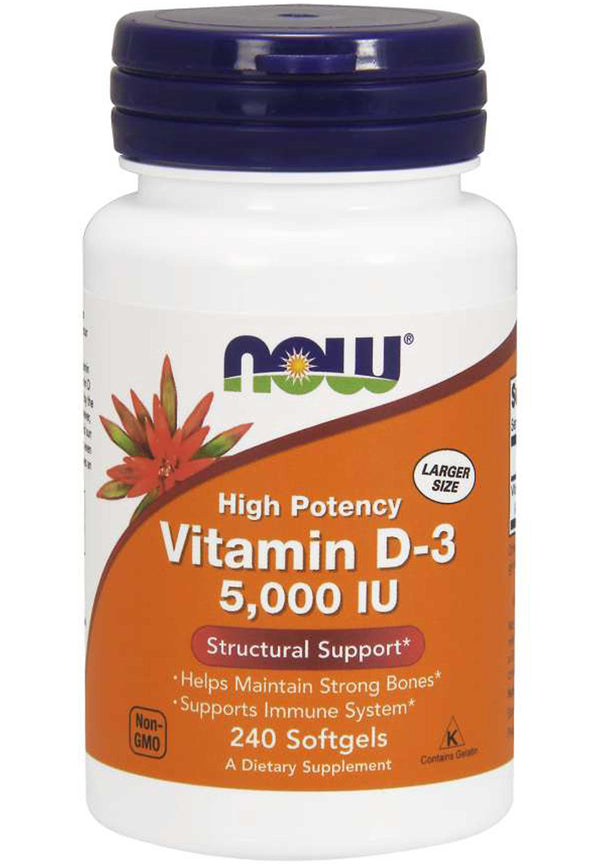 NOW Vitamin D-3 5,000 IU
