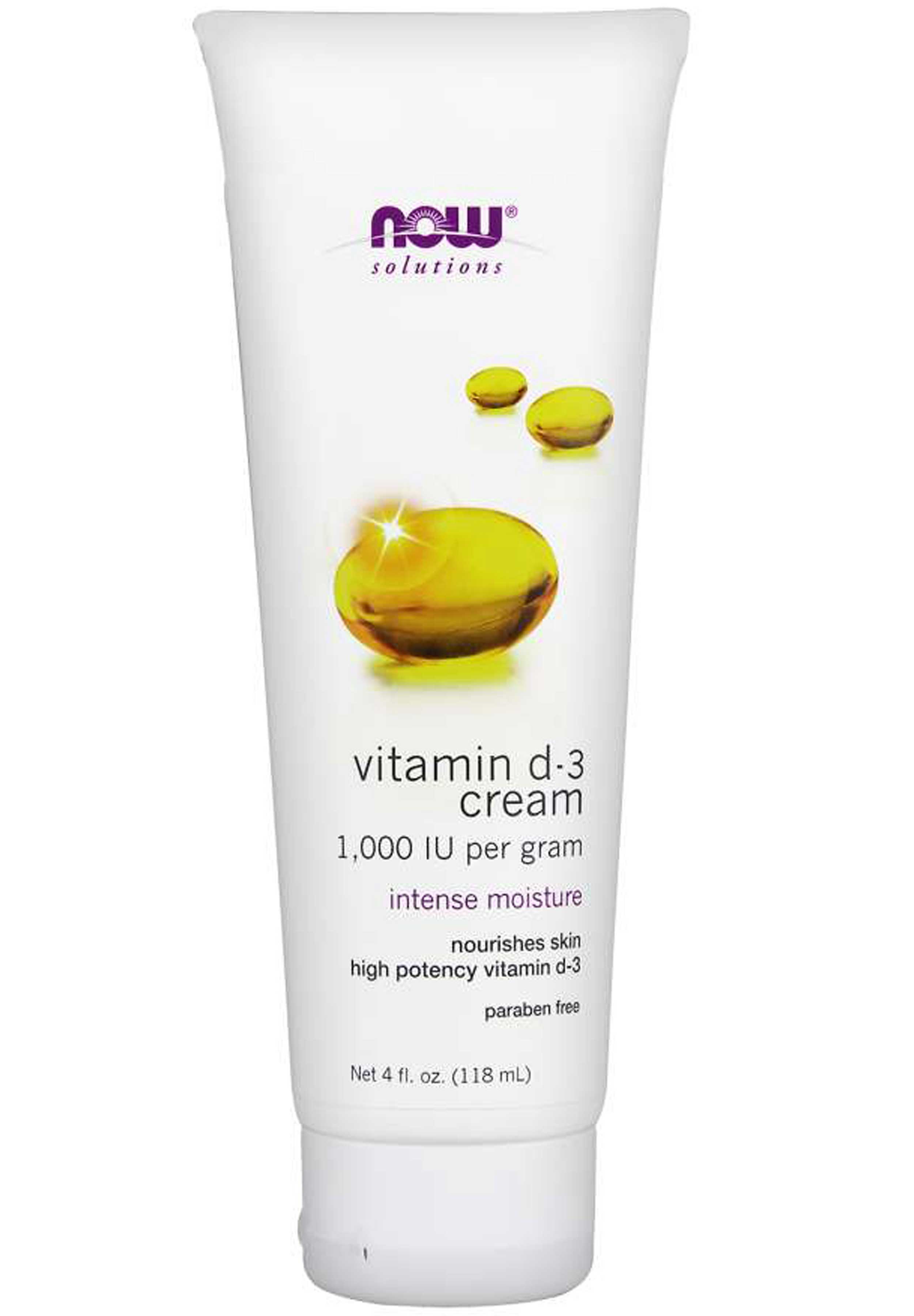 NOW Solutions Vitamin D-3 Cream