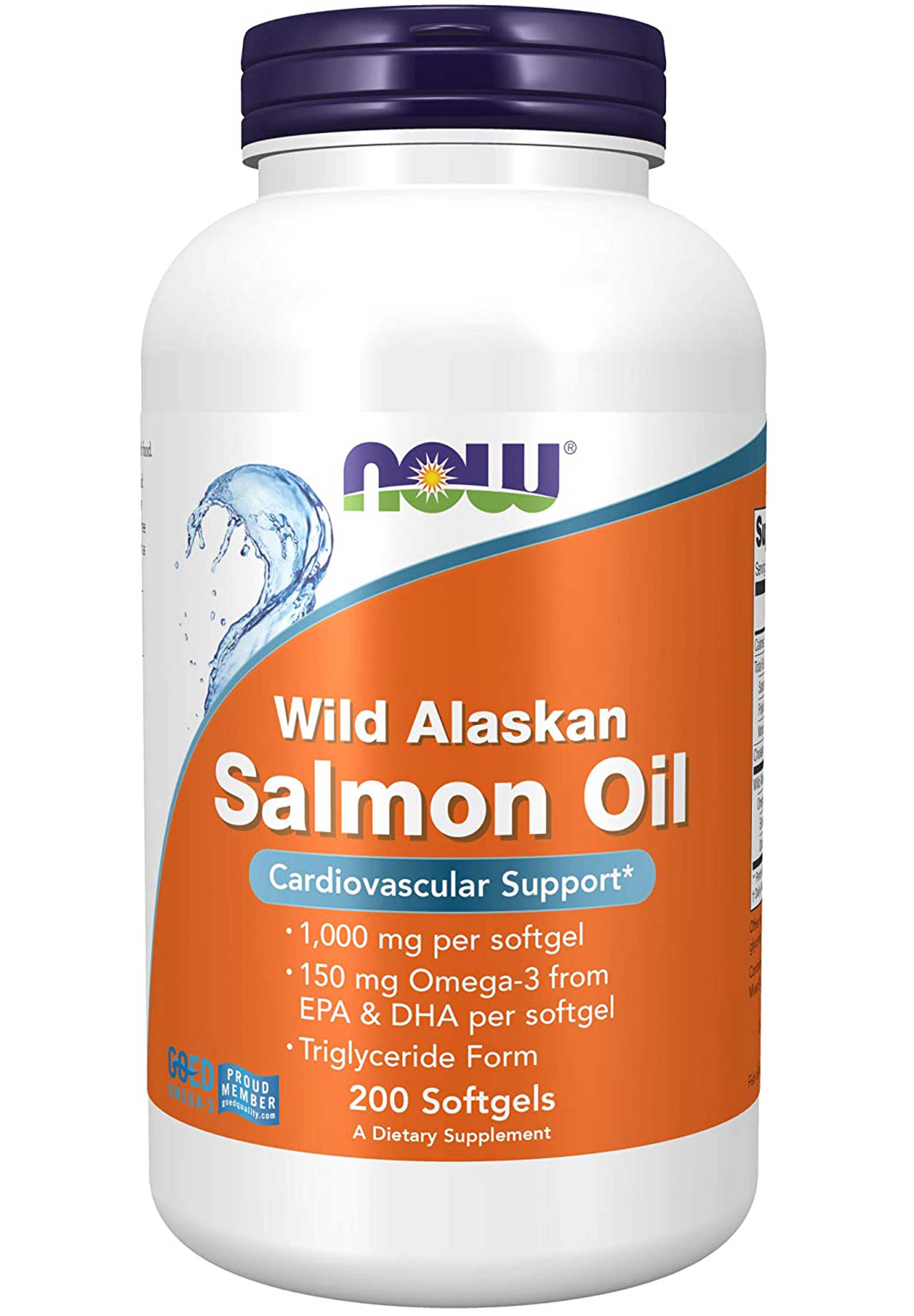 NOW Wild Alaskan Salmon Oil