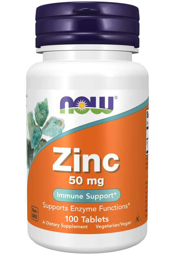 NOW Zinc 50 mg