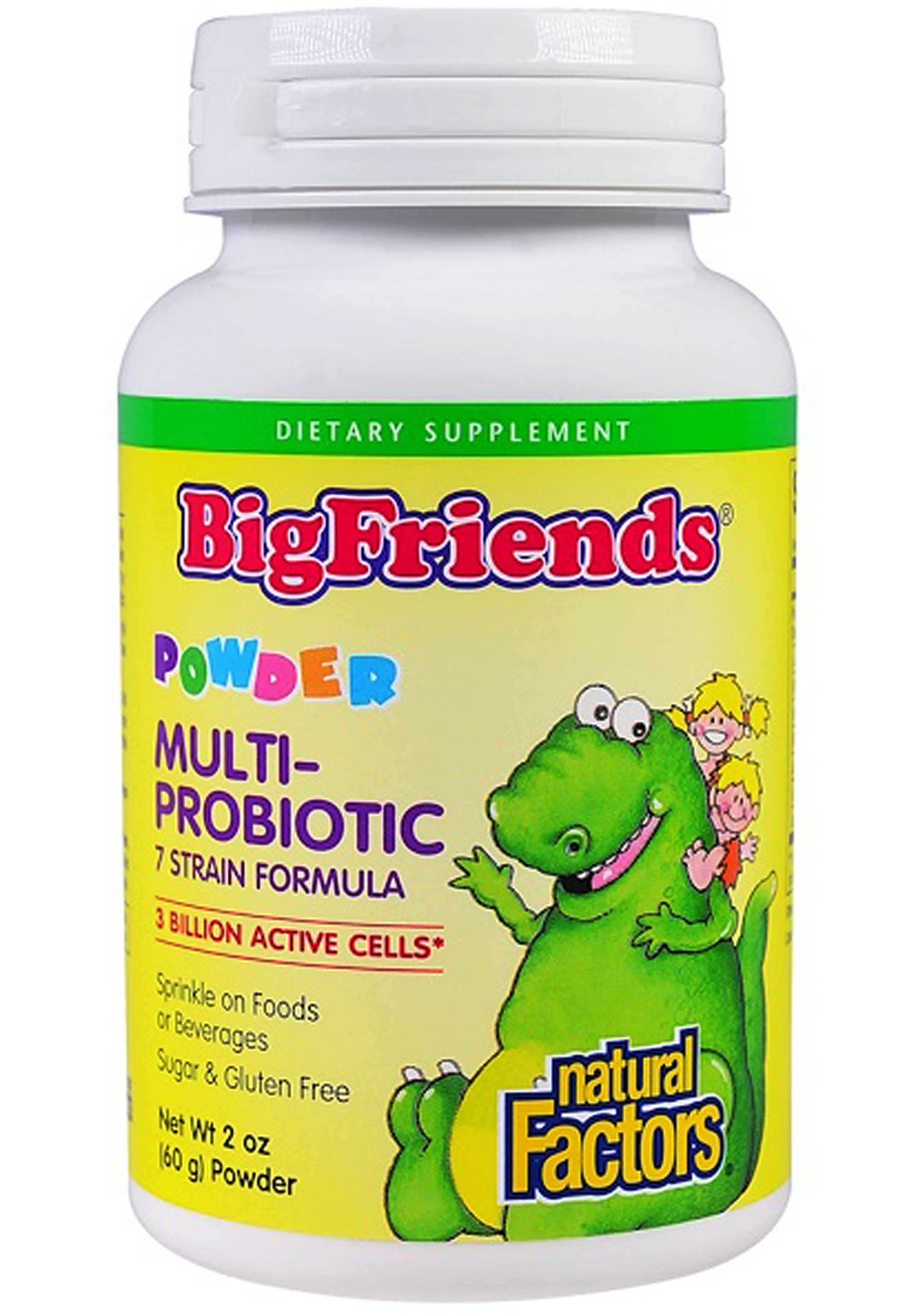Natural Factors Big Friends Multi-Probiotic Powder