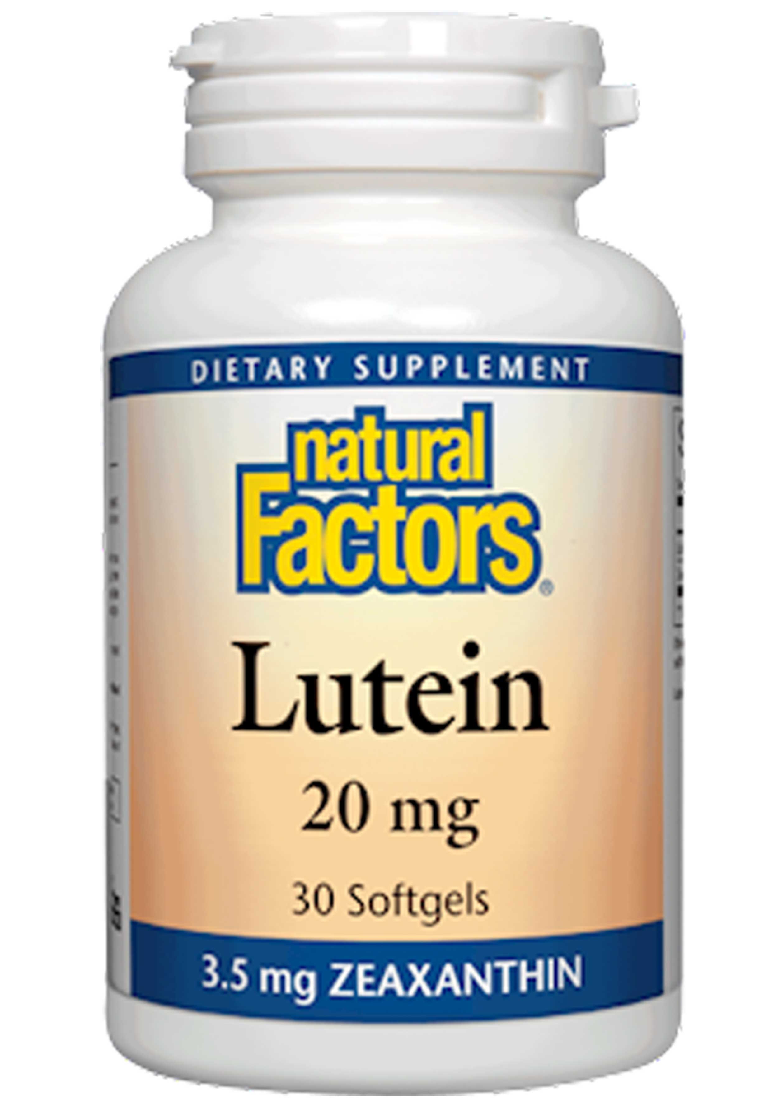 Natural Factors Lutein 20 mg