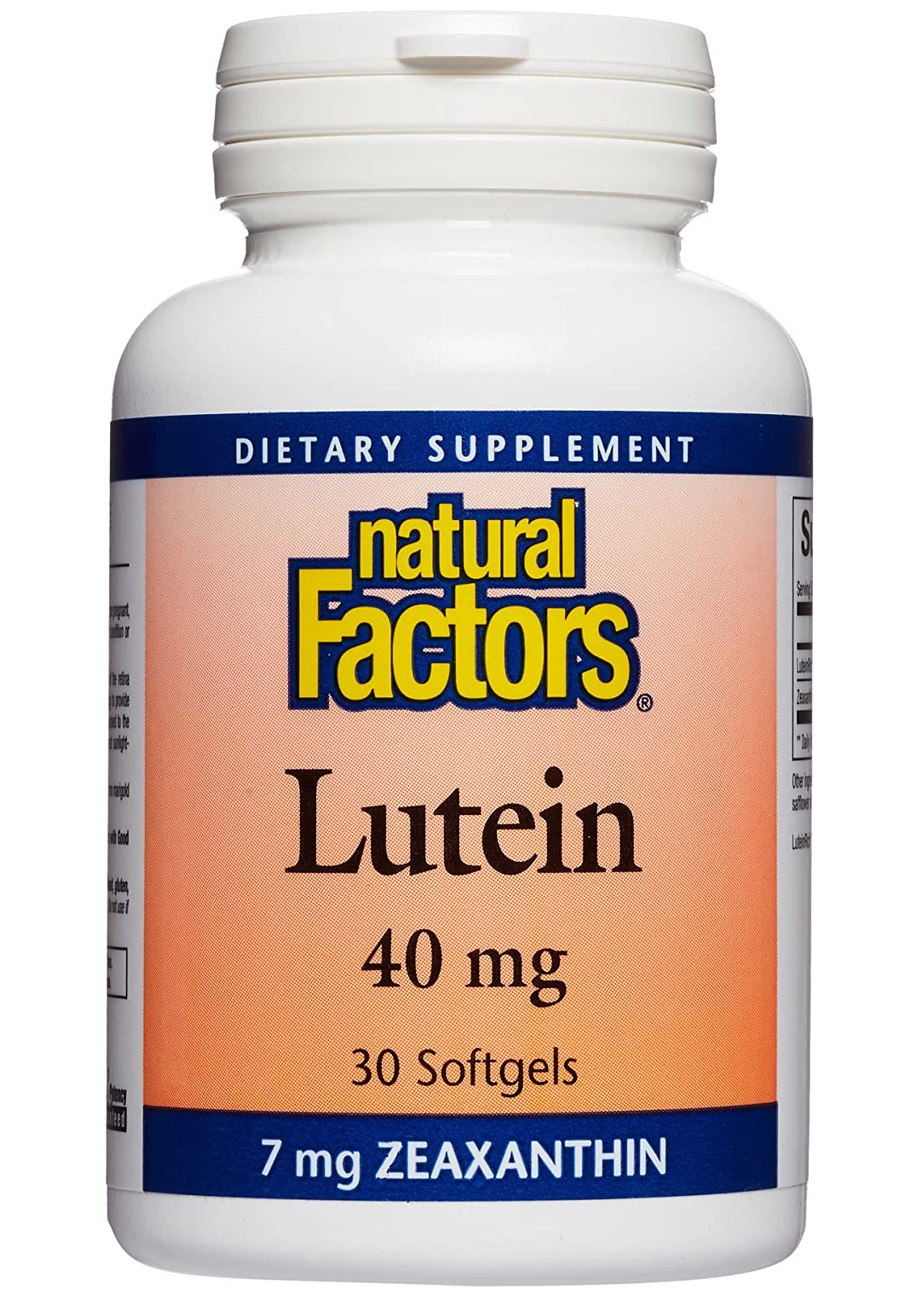 Natural Factors Lutein 40 mg 