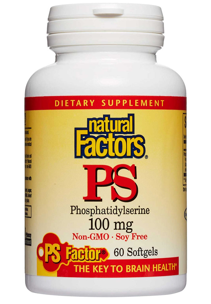 Natural Factors PS (phosphatidylserine) 100 mg