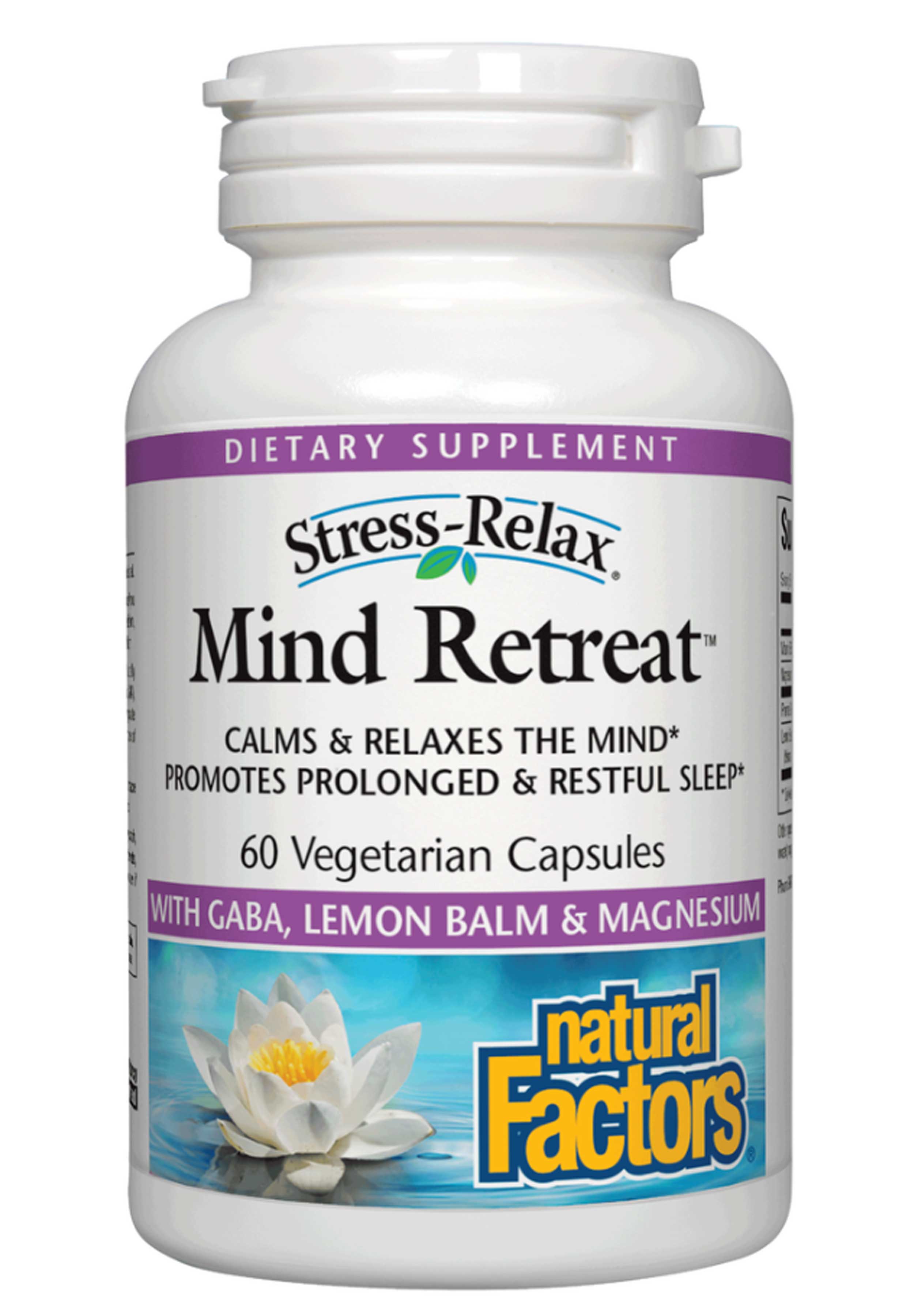 Natural Factors Stress Relax Mind Retreat