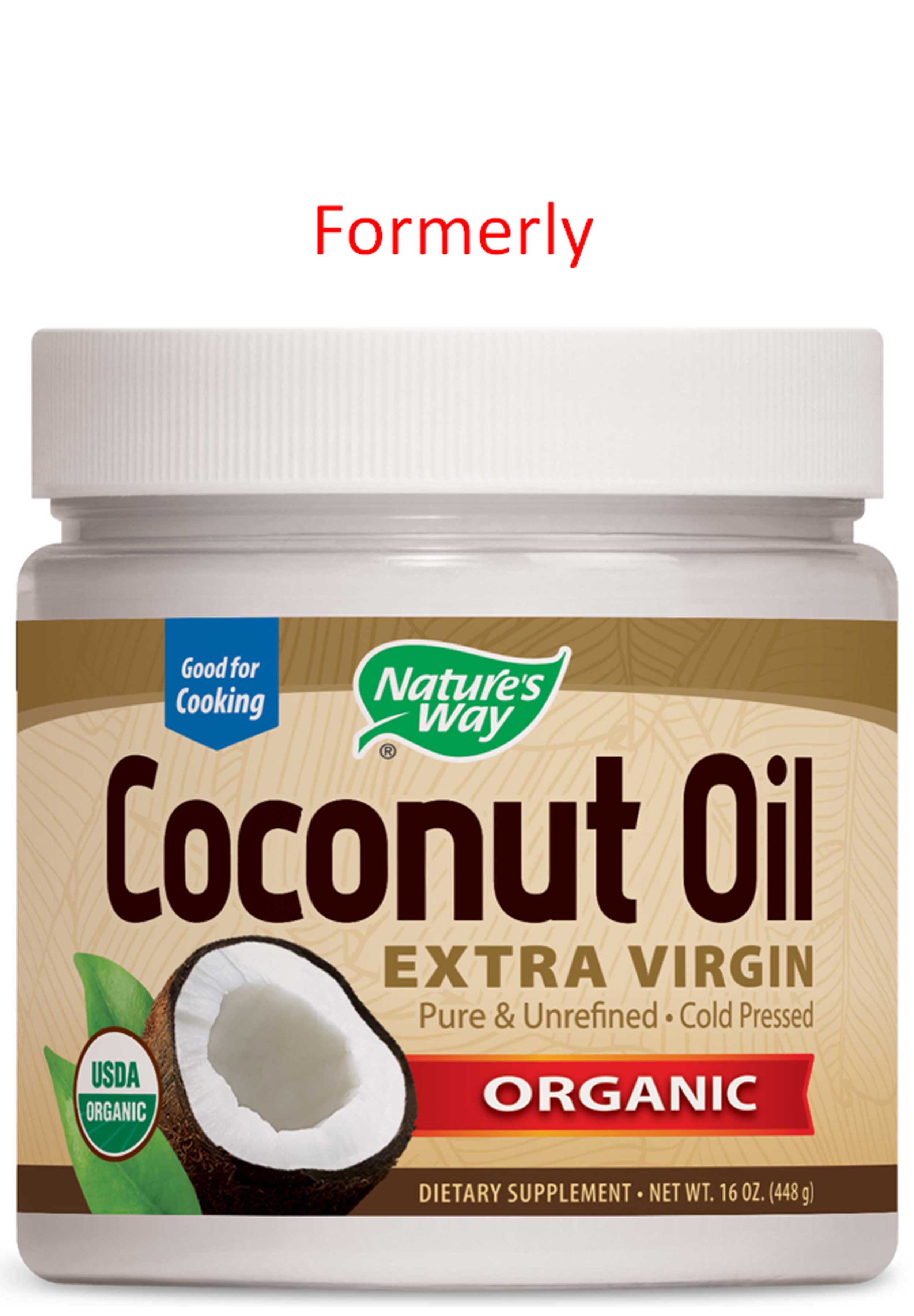 Nature's Way Coconut Oil Organic Extra Virgin Formerly