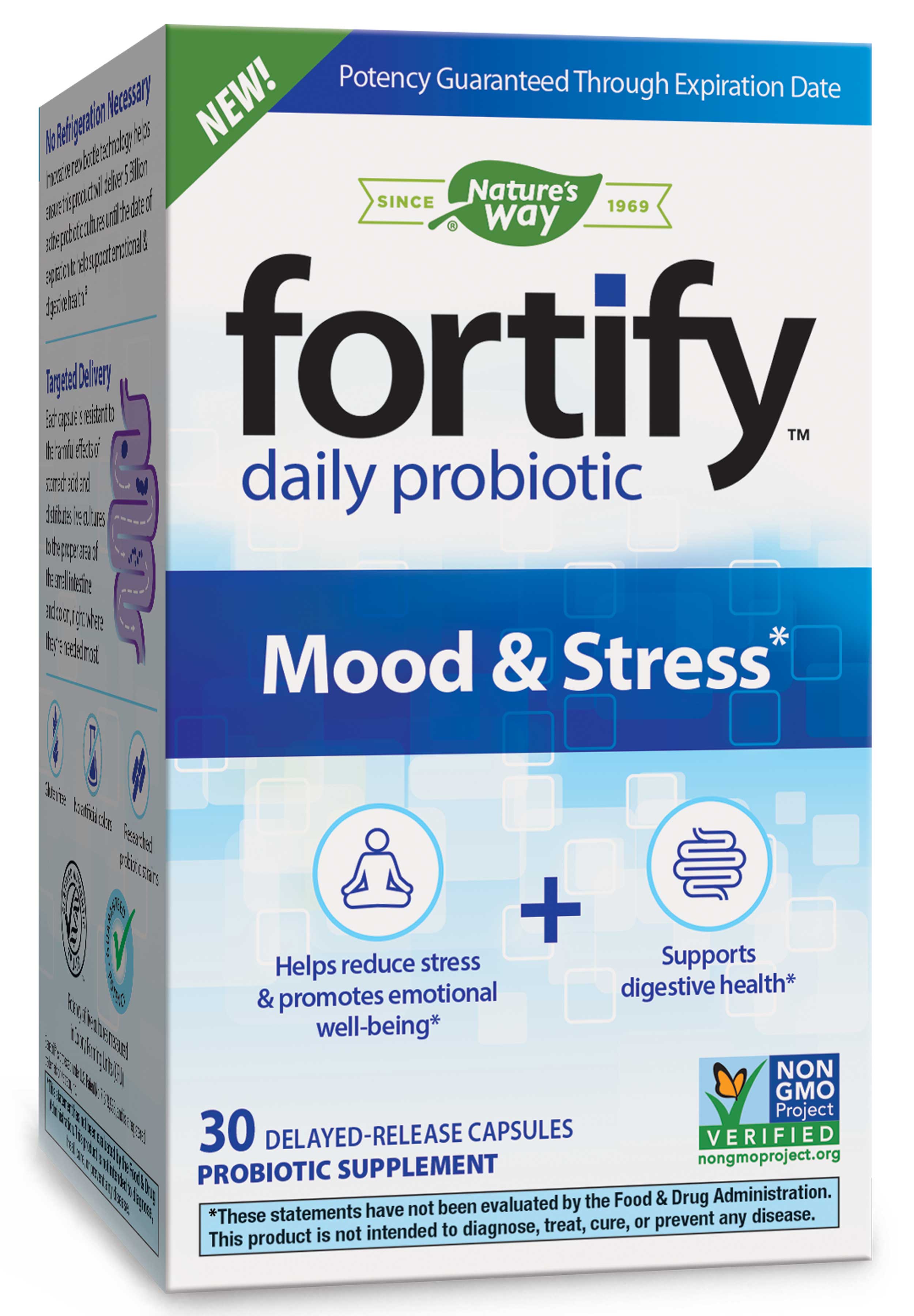 Nature's Way Fortify Daily Probiotic Mood & Stress