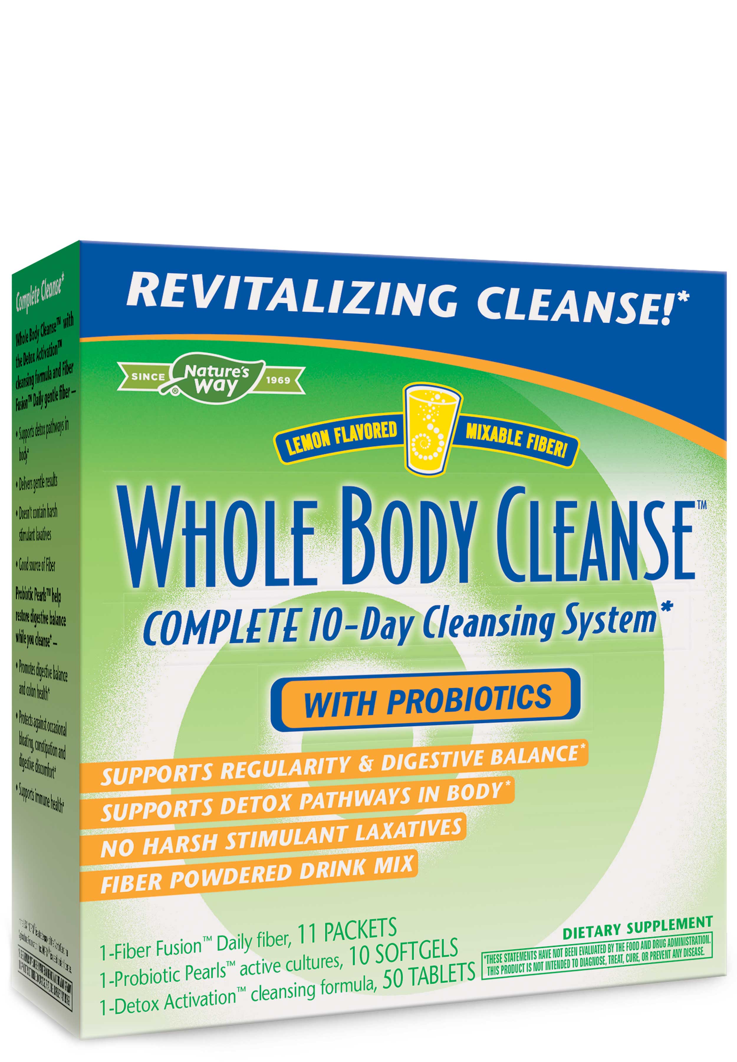 Nature's Way Whole Body Cleanse™ with Drinkable Fiber Kit