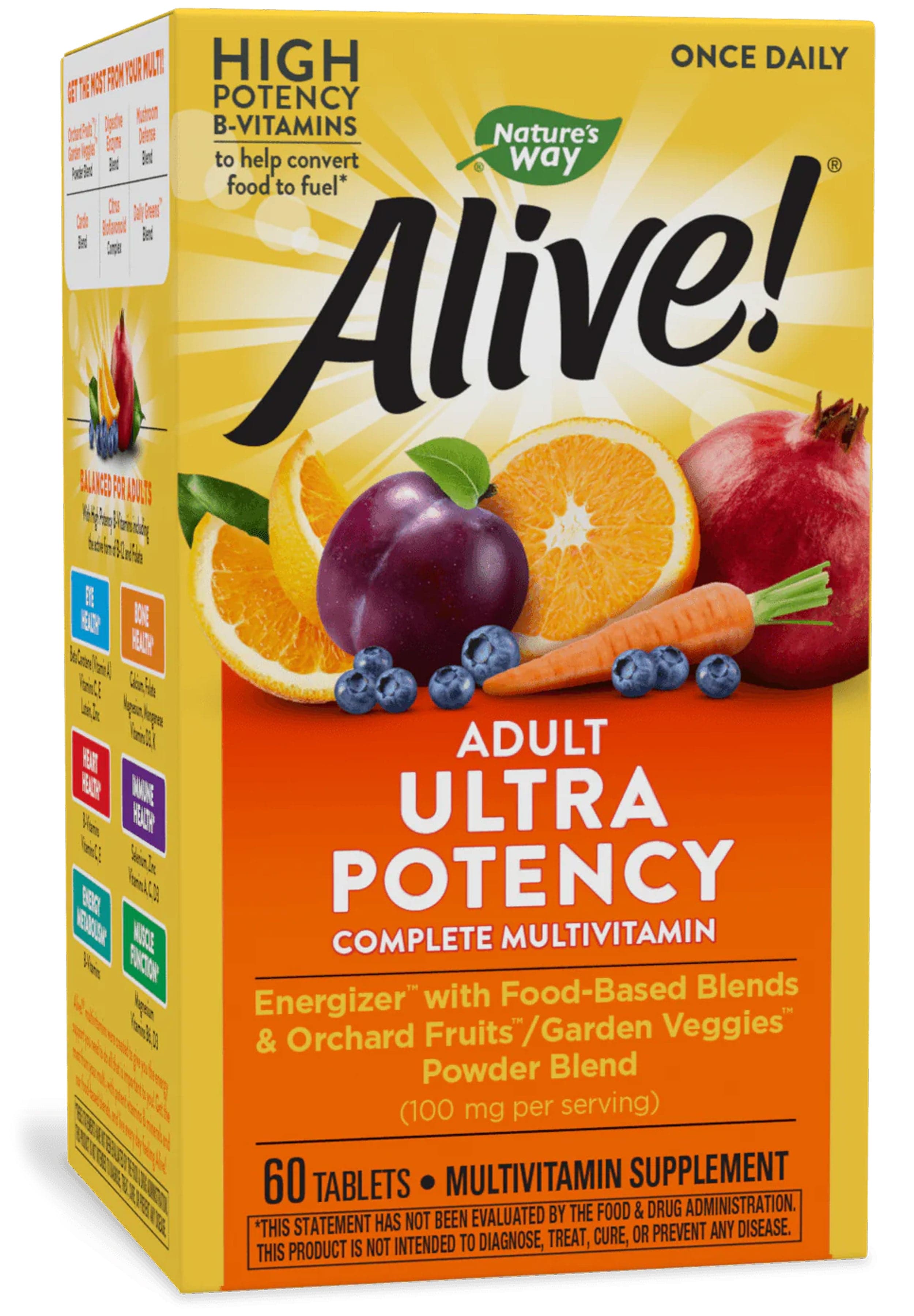 Nature's Way Alive! Once Daily Adult Ultra Potency Complete Multivitamin