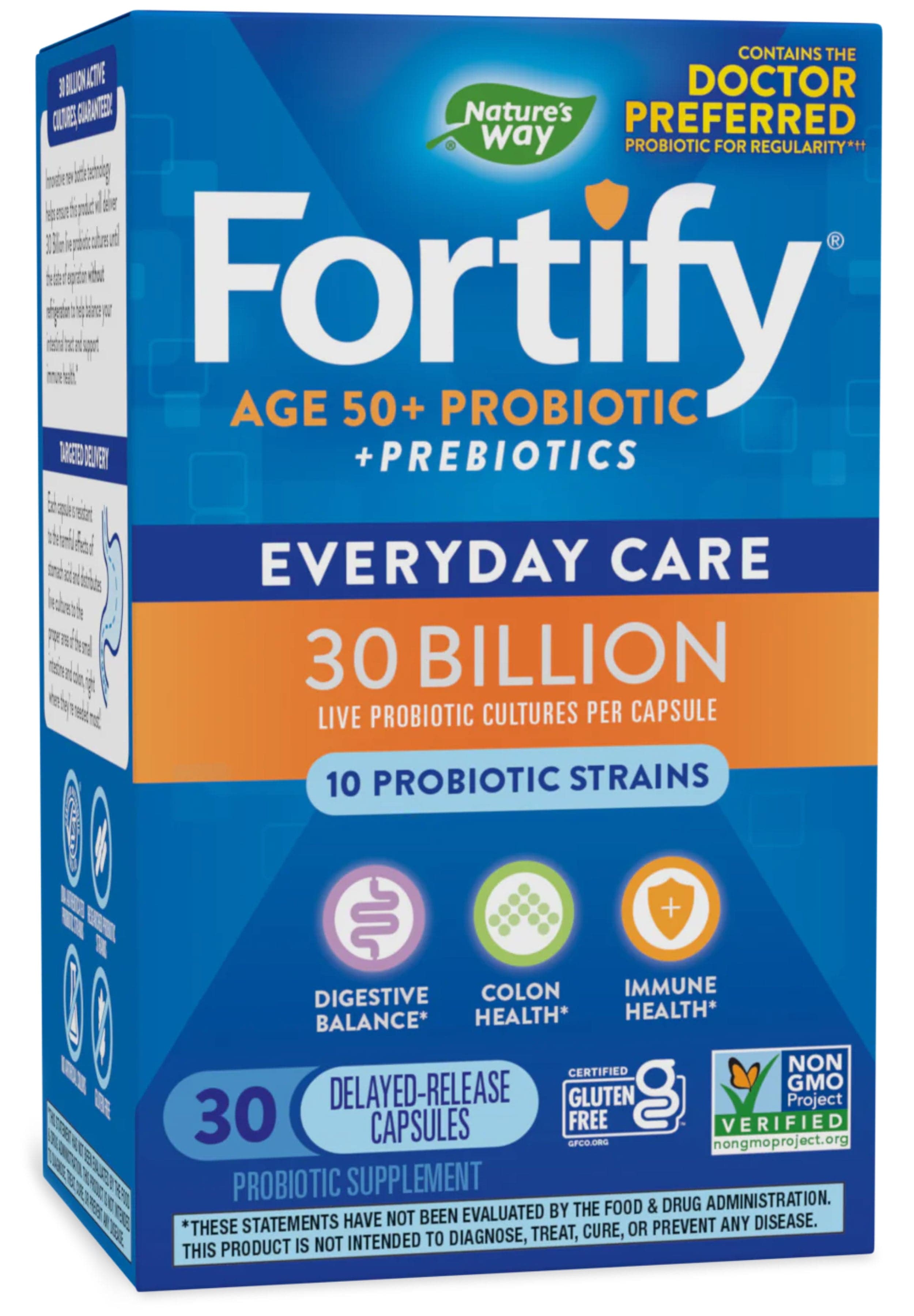 Nature's Way Fortify 50+ Probiotic 30 Billion