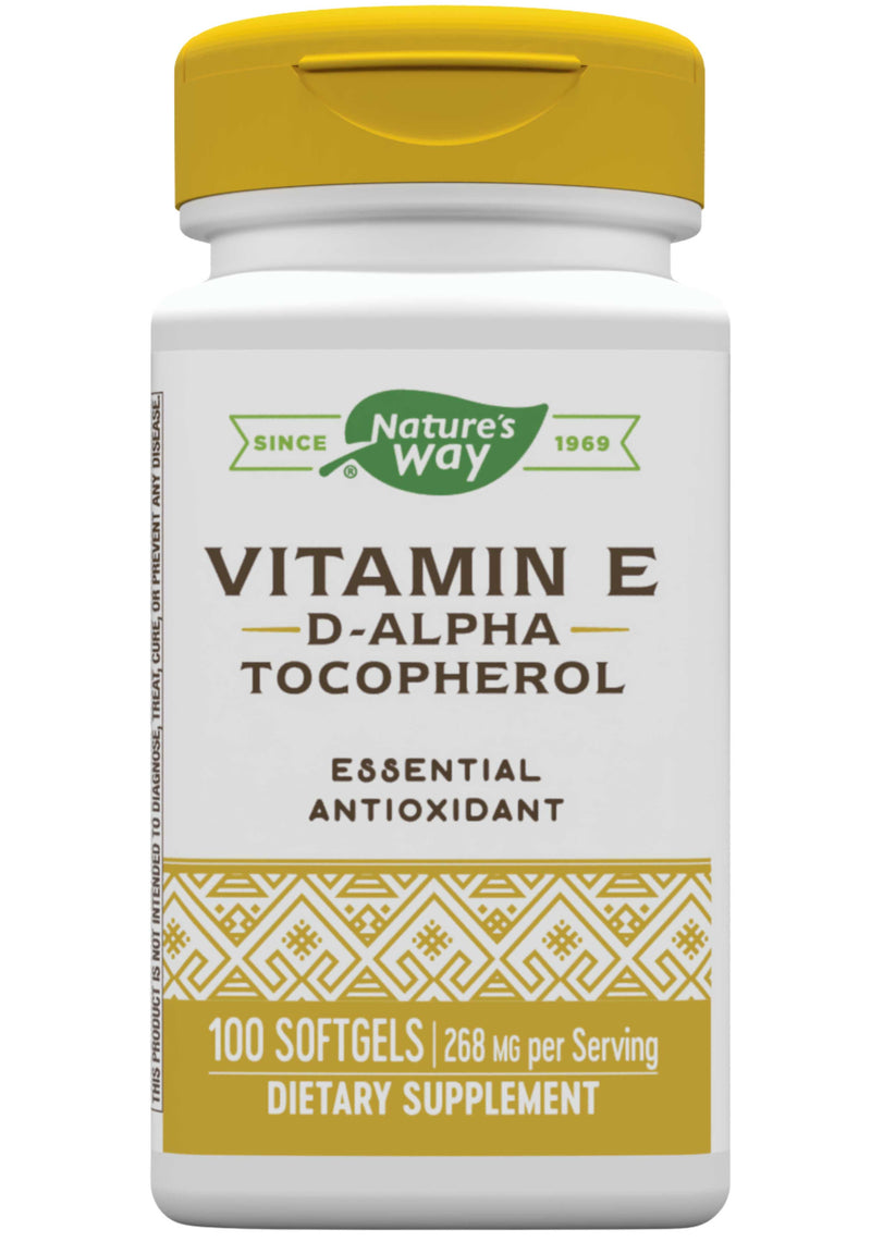 Nature's Way Vitamin E (D-Alpha Tocopherol)