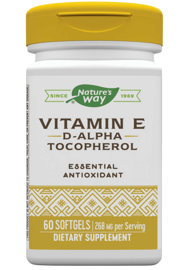 Nature's Way Vitamin E (D-Alpha Tocopherol)