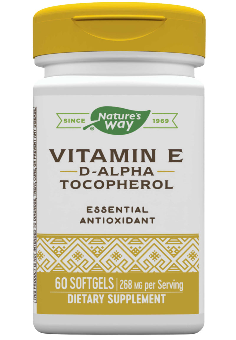 Nature's Way Vitamin E (D-Alpha Tocopherol)