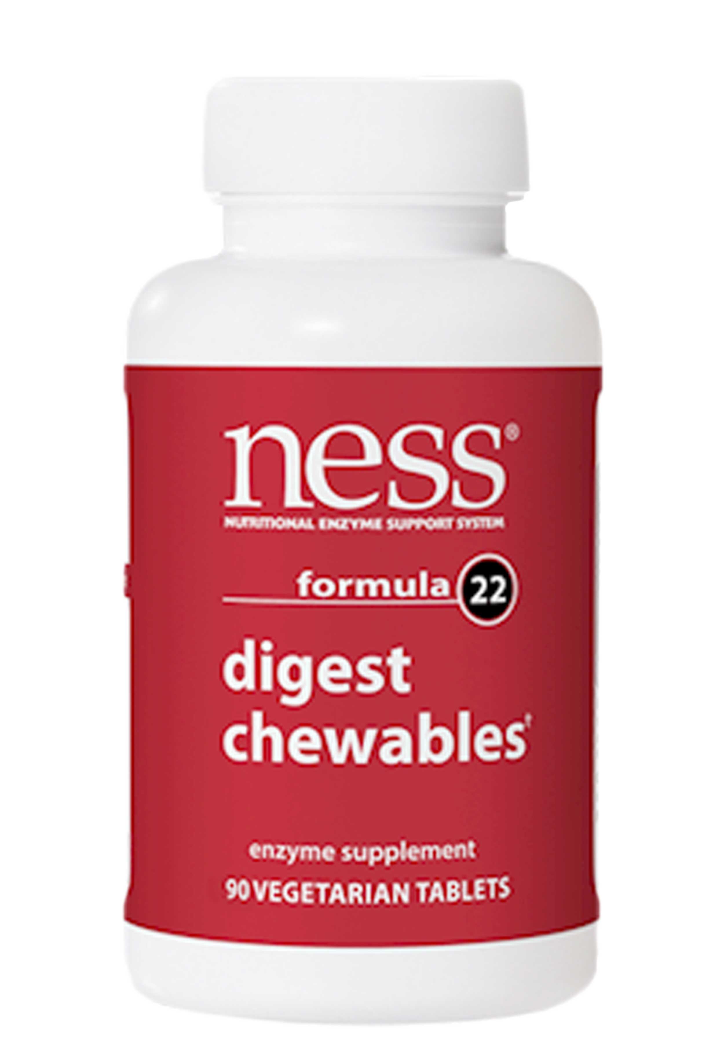Ness Enzymes Digest Chewables 