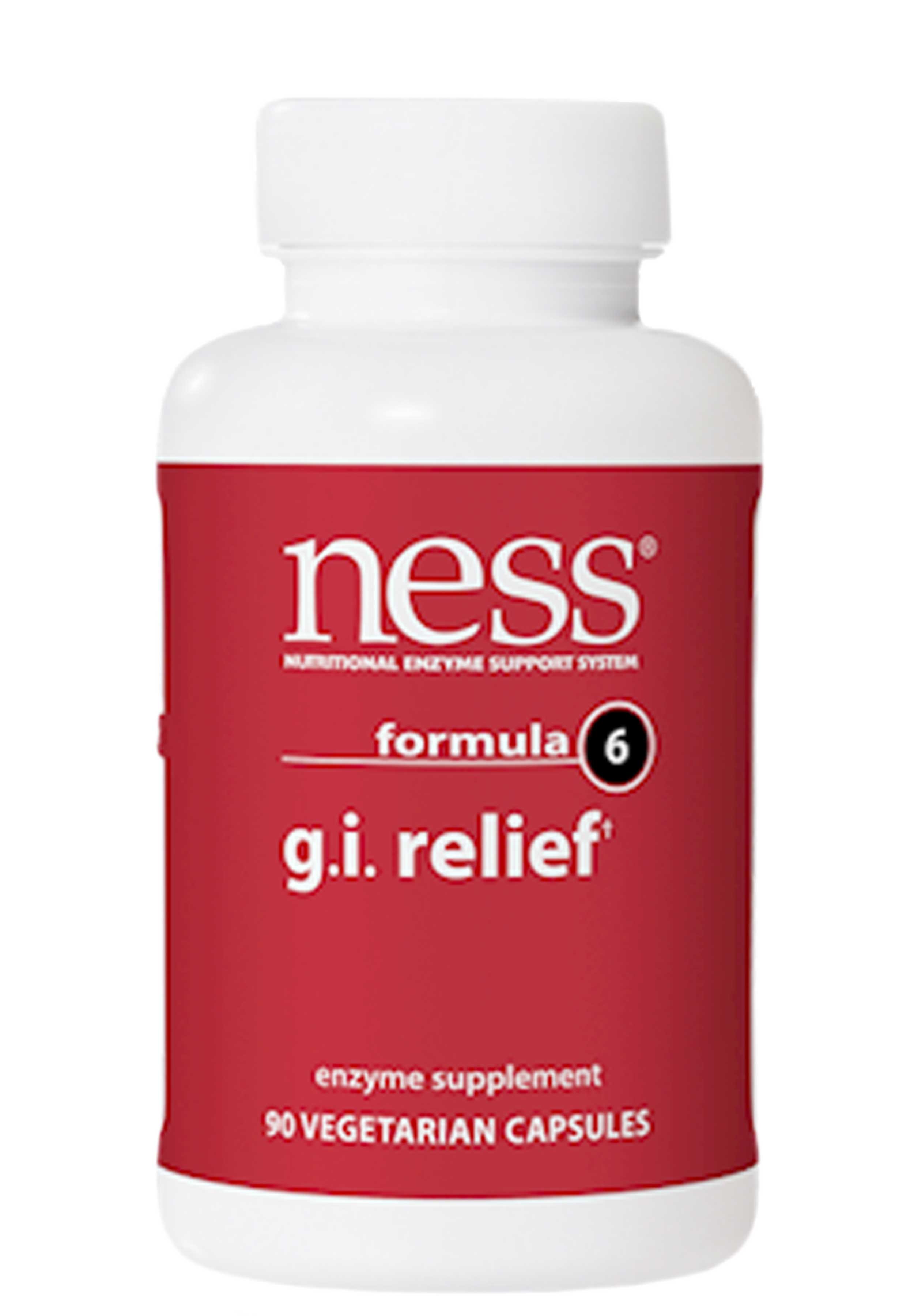 Ness Enzymes GI Relief* Formula 6