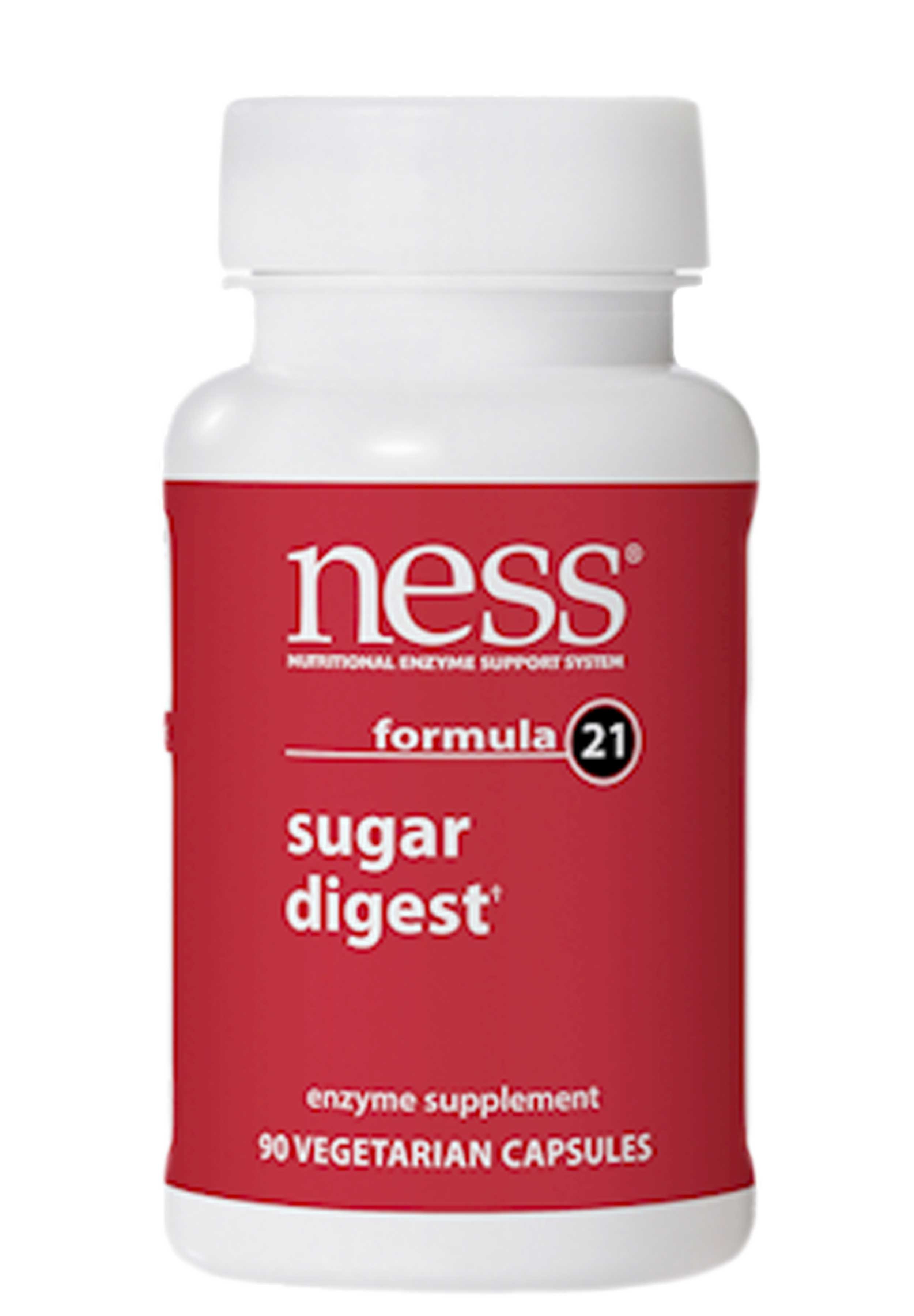 Ness Enzymes Sugar Digest formula 21