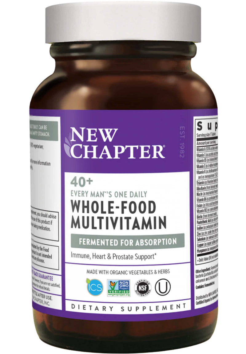 New Chapter Every Man's One Daily 40+ Multivitamin