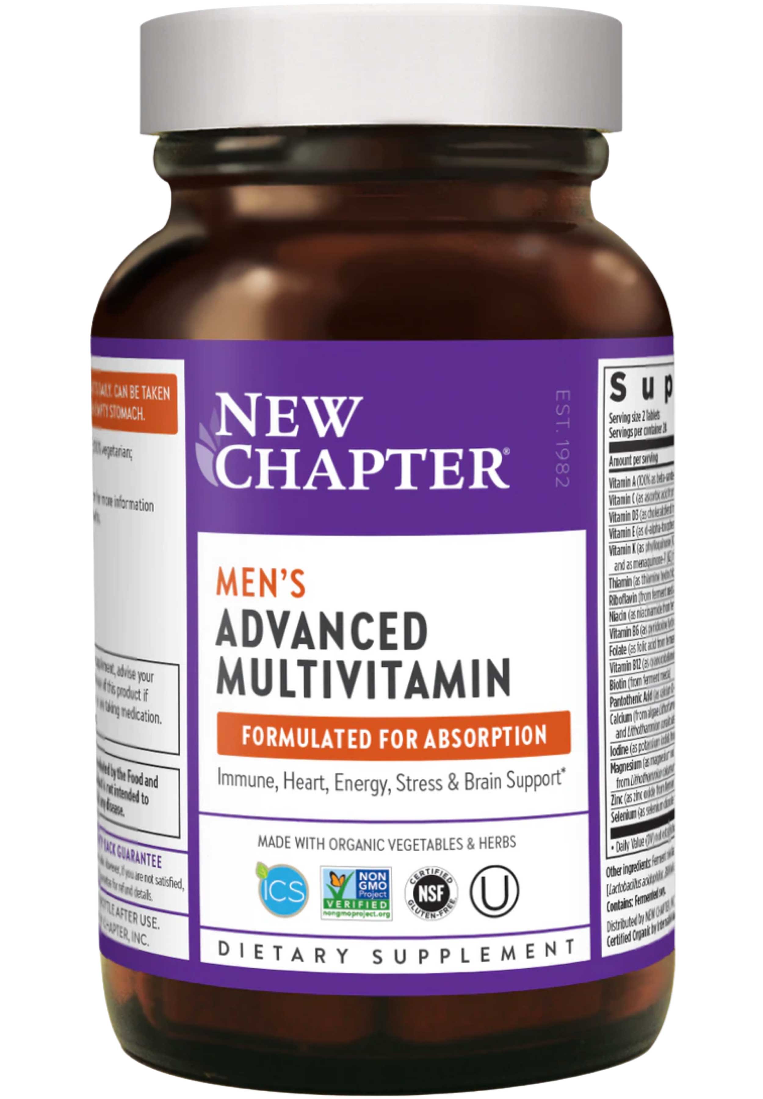 New Chapter Men's Advanced Multivitamin