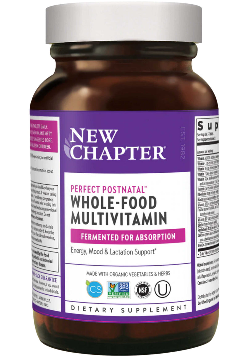 New Chapter Perfect Postnatal Multivitamin