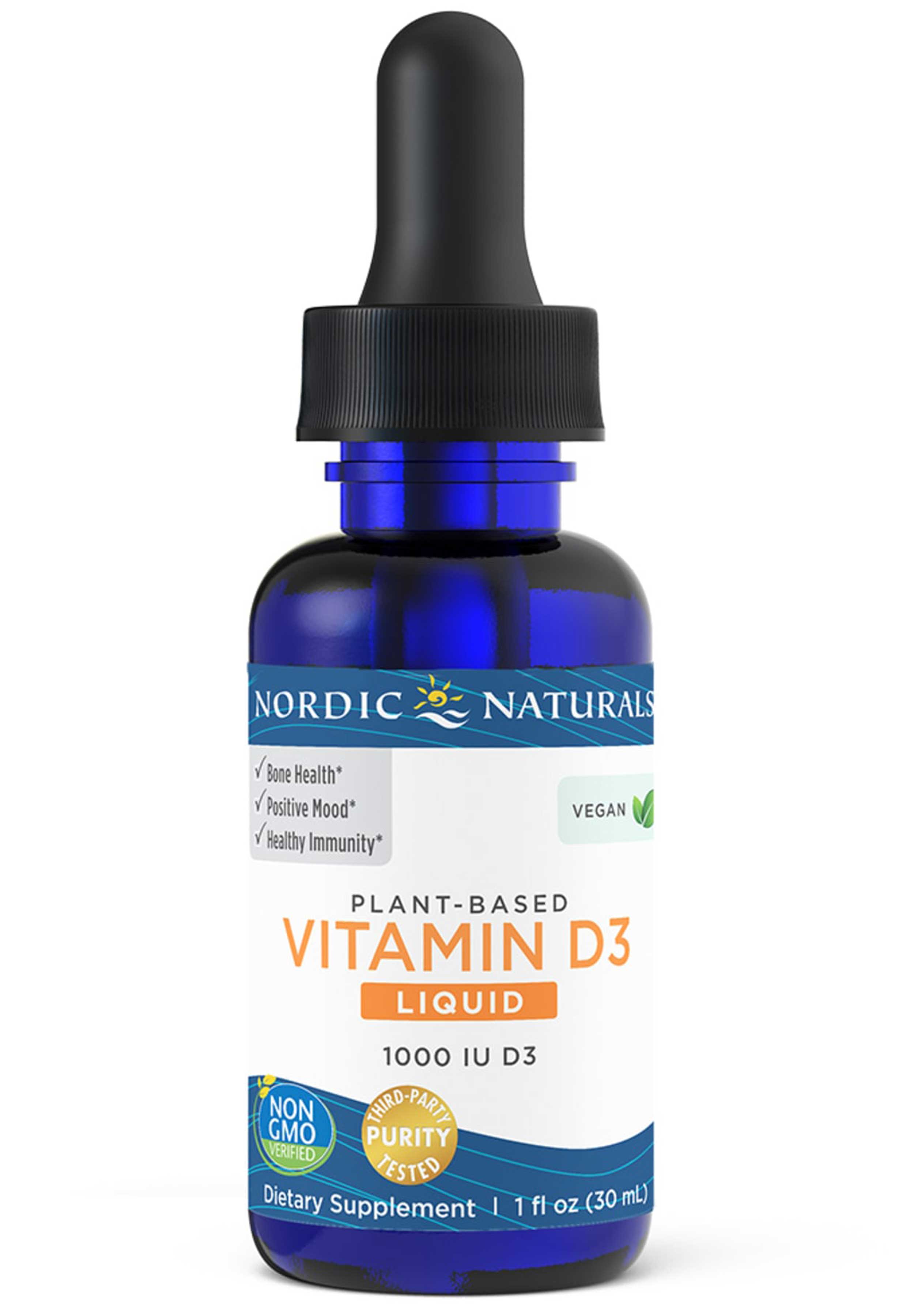 Nordic Naturals Plant-Based Vitamin D3 Liquid