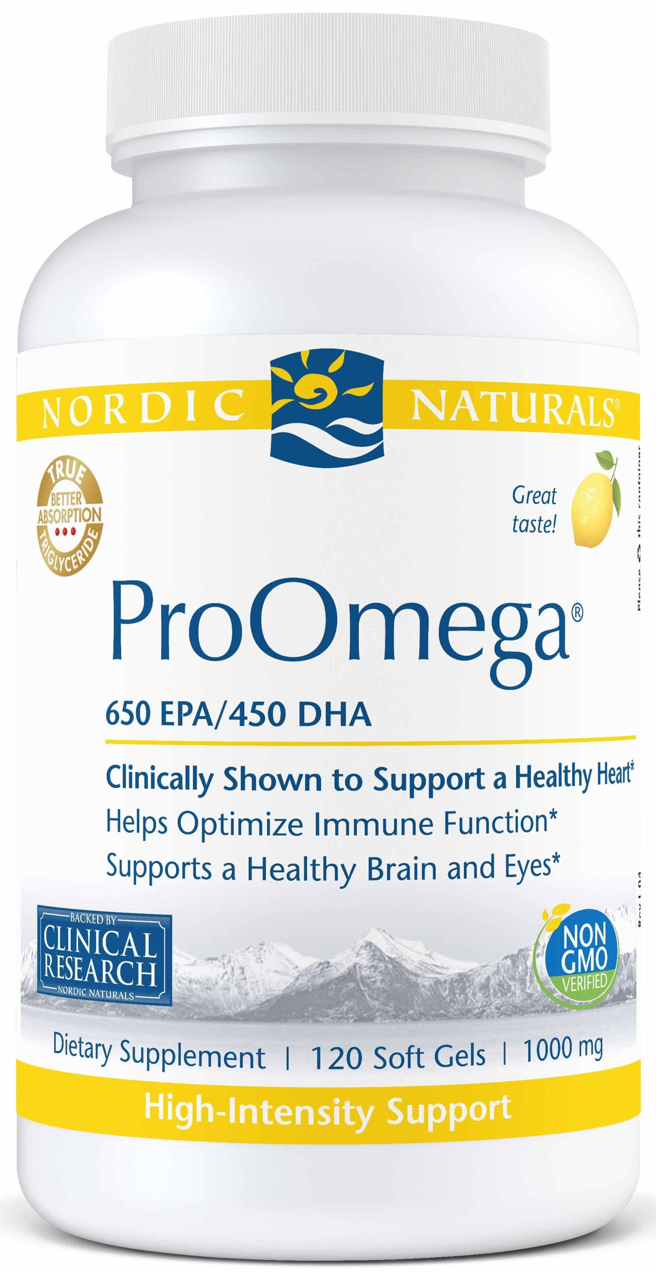 Nordic Naturals ProOmega Lemon