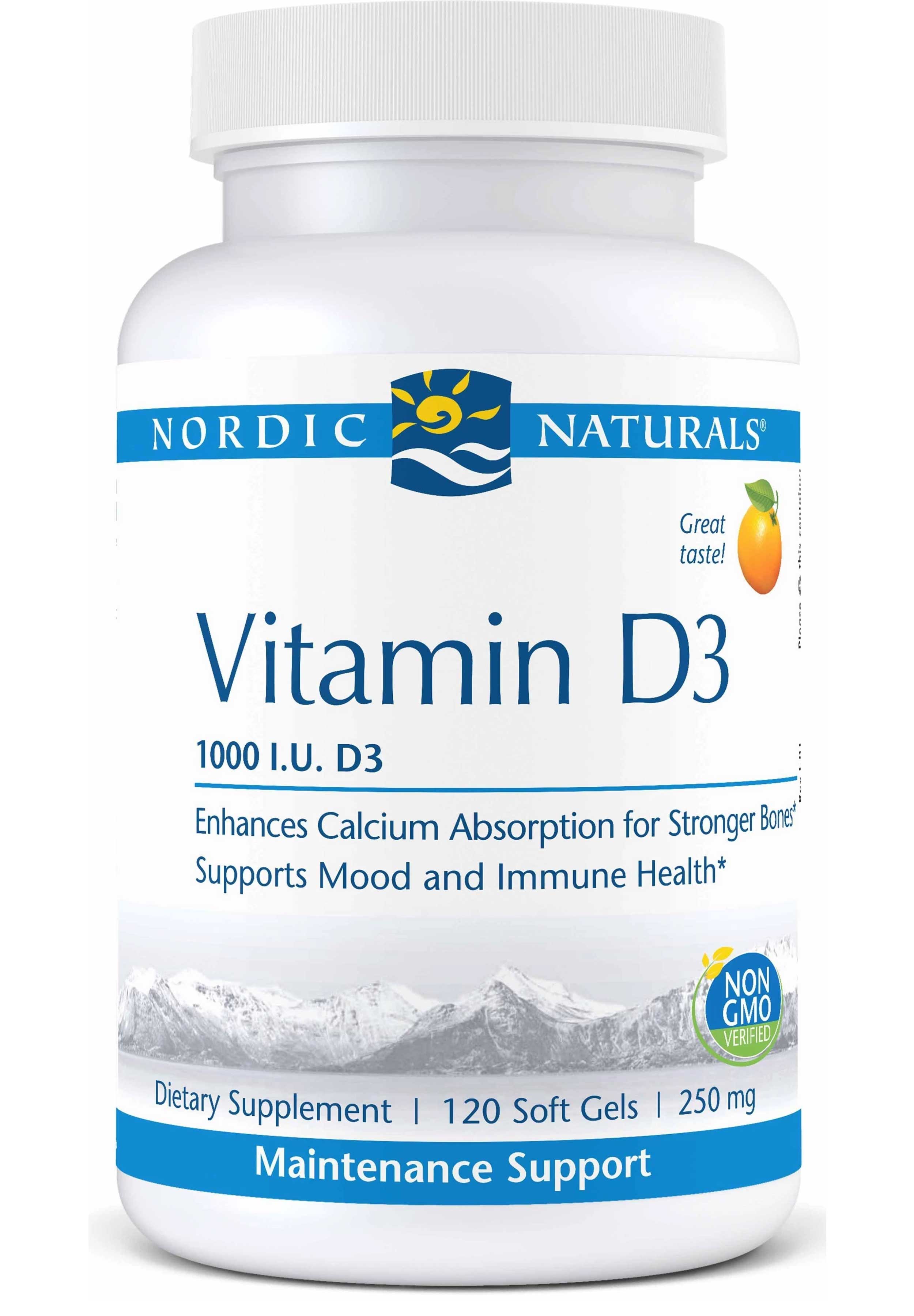 Nordic Naturals Vitamin D3 1,000 IU
