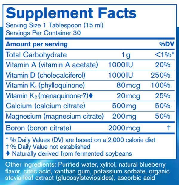 Pharmax Cal Mag Berry Liquid+ Ingredients