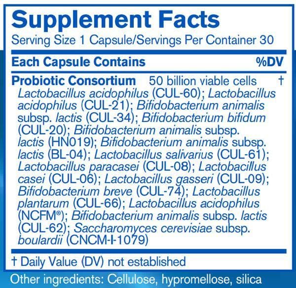 Pharmax HLC Multi Strain 50 Ingredients