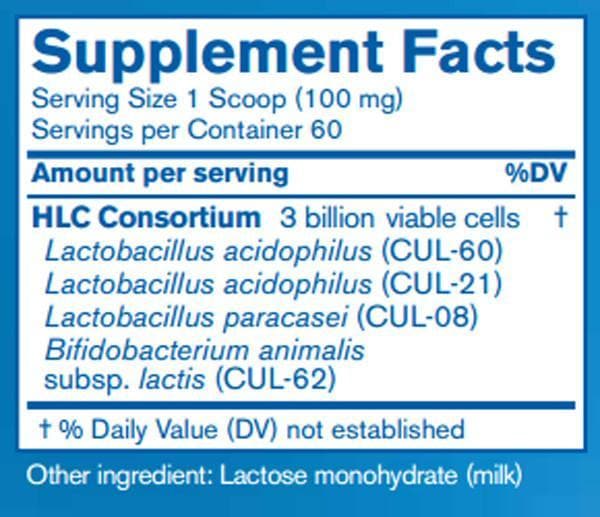 Pharmax HLC Neonate Ingredients