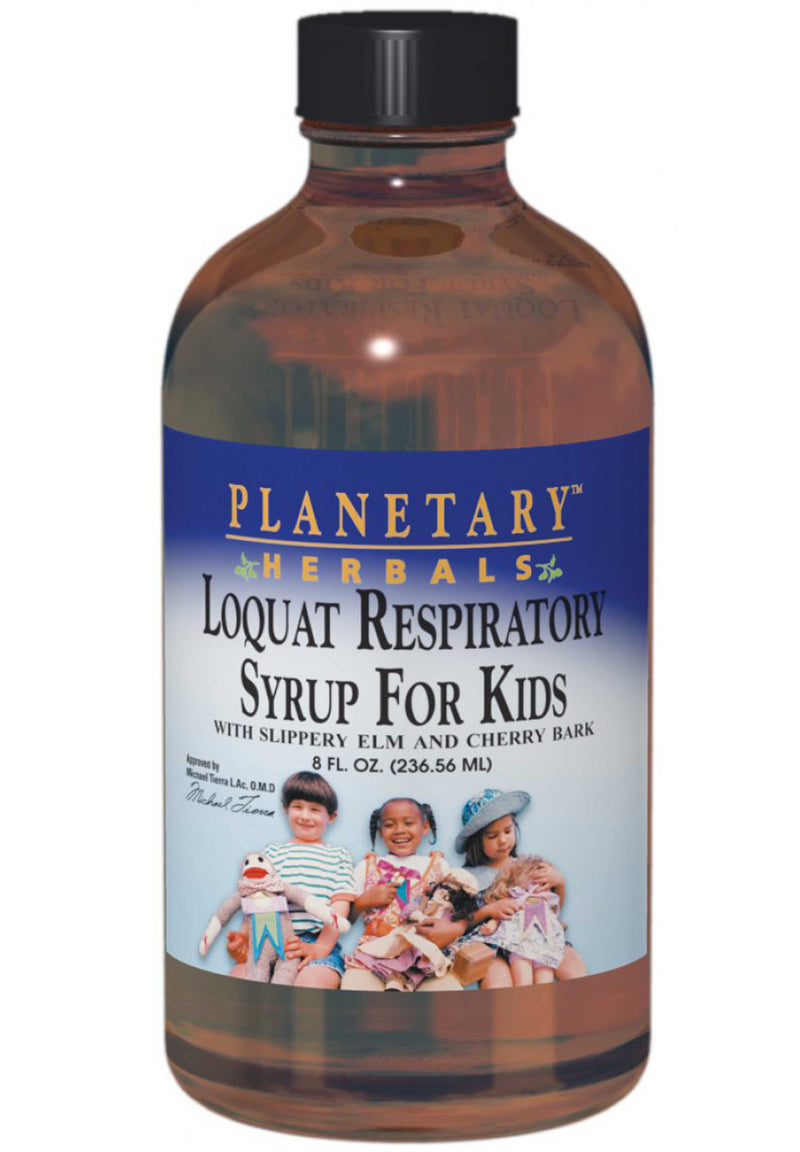 Planetary Herbals Loquat Respiratory Syrup for Kids