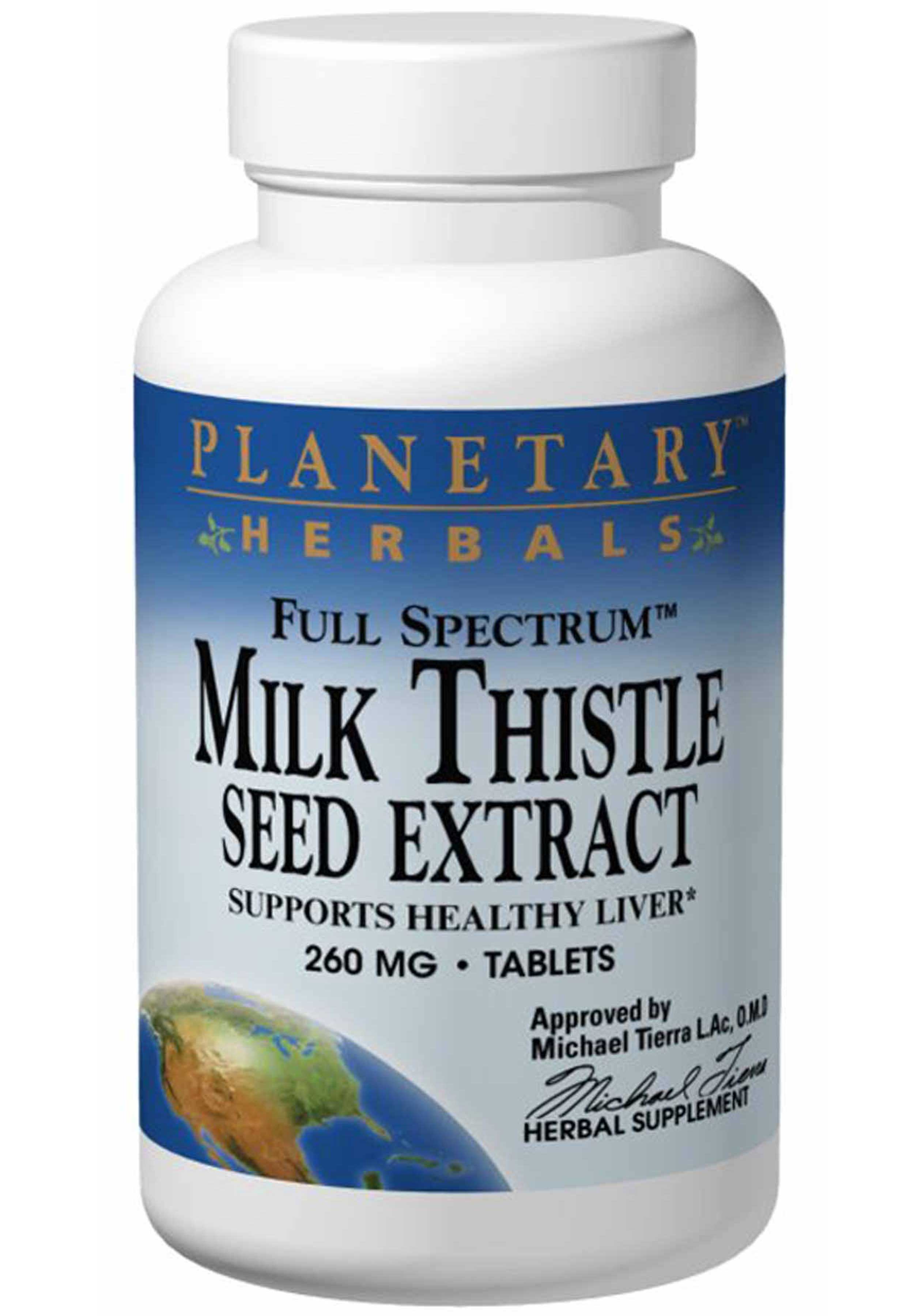 Planetary Herbals Milk Thistle Seed Extract