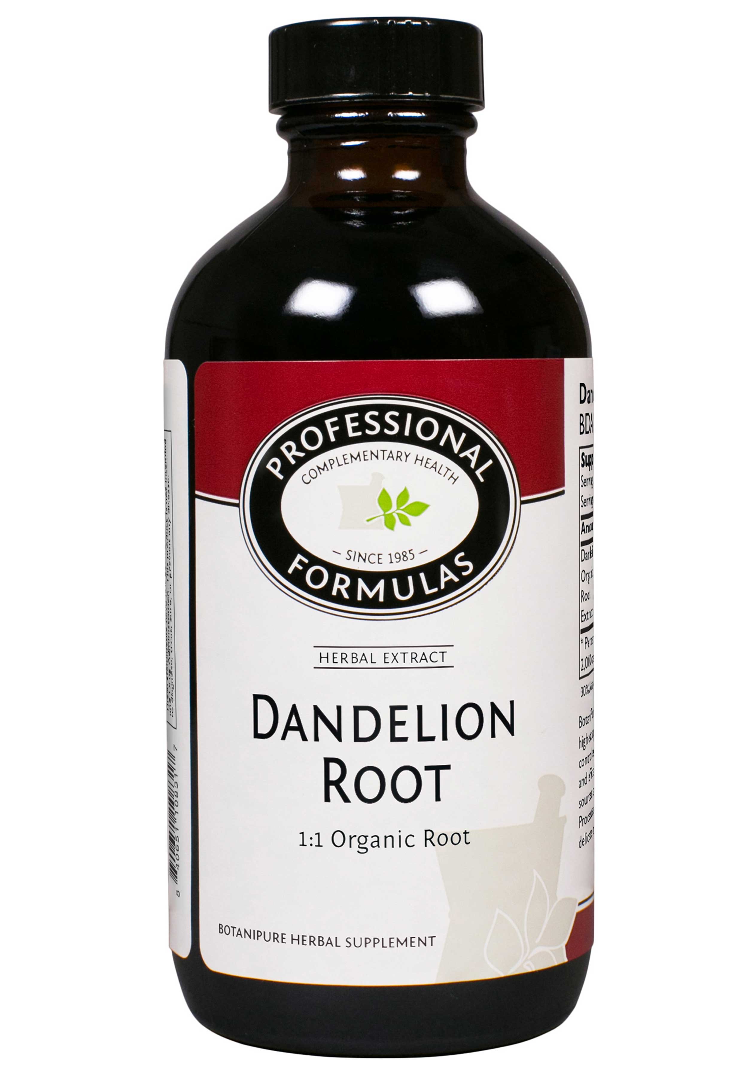 Professional Formulas Dandelion Root - Taraxacum Officinale