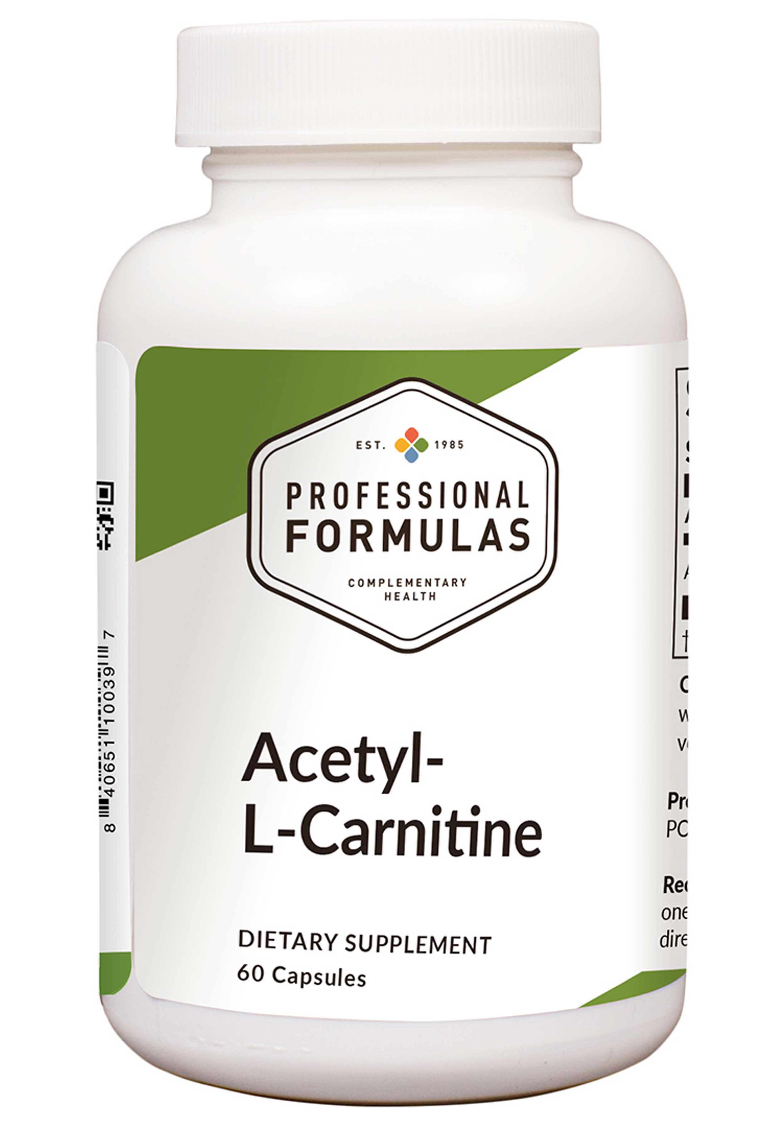Professional Formulas Acetyl-L-Carnitine 500mg