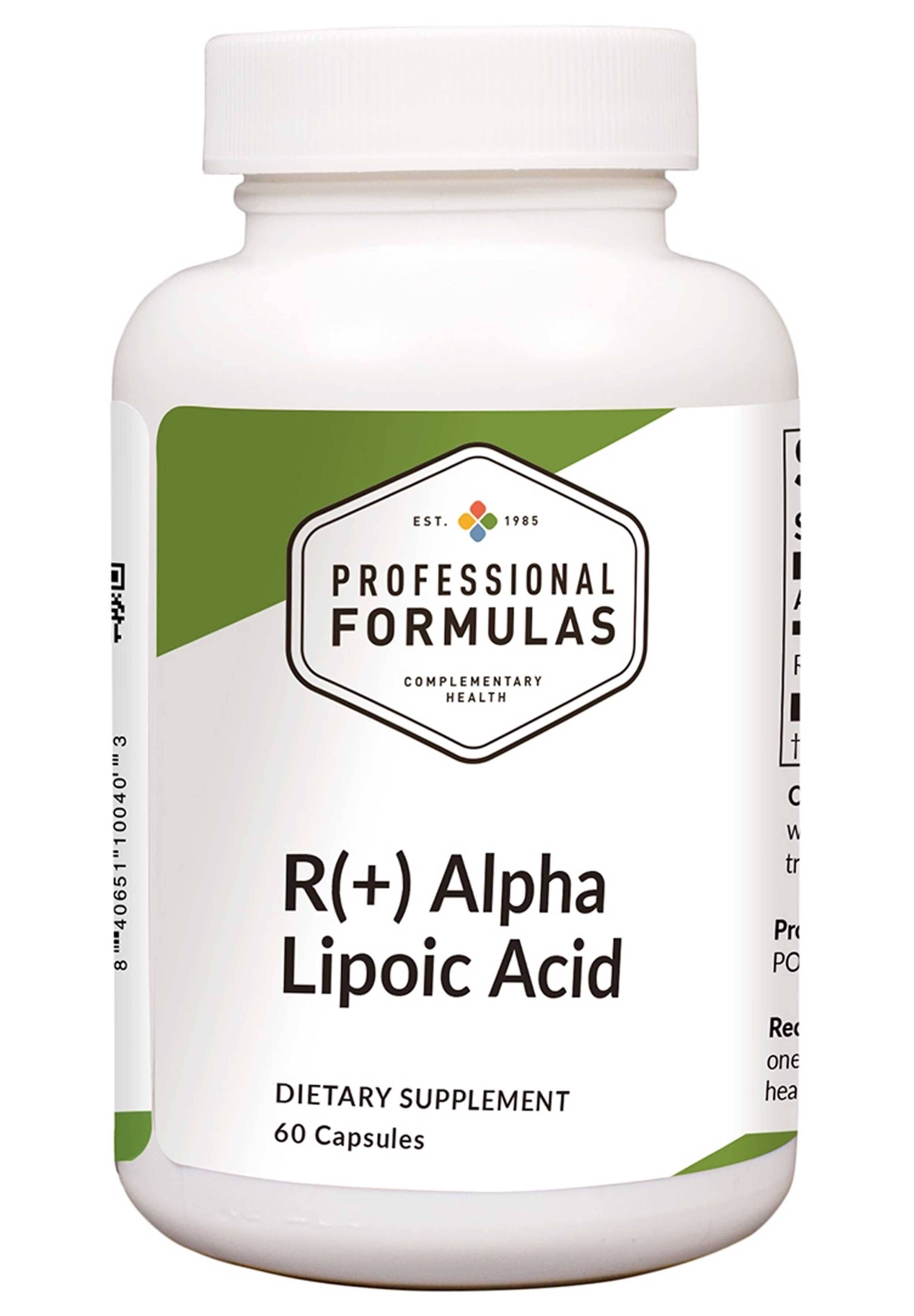 Professional Formulas Alpha Lipoic Acid (R+) 300mg