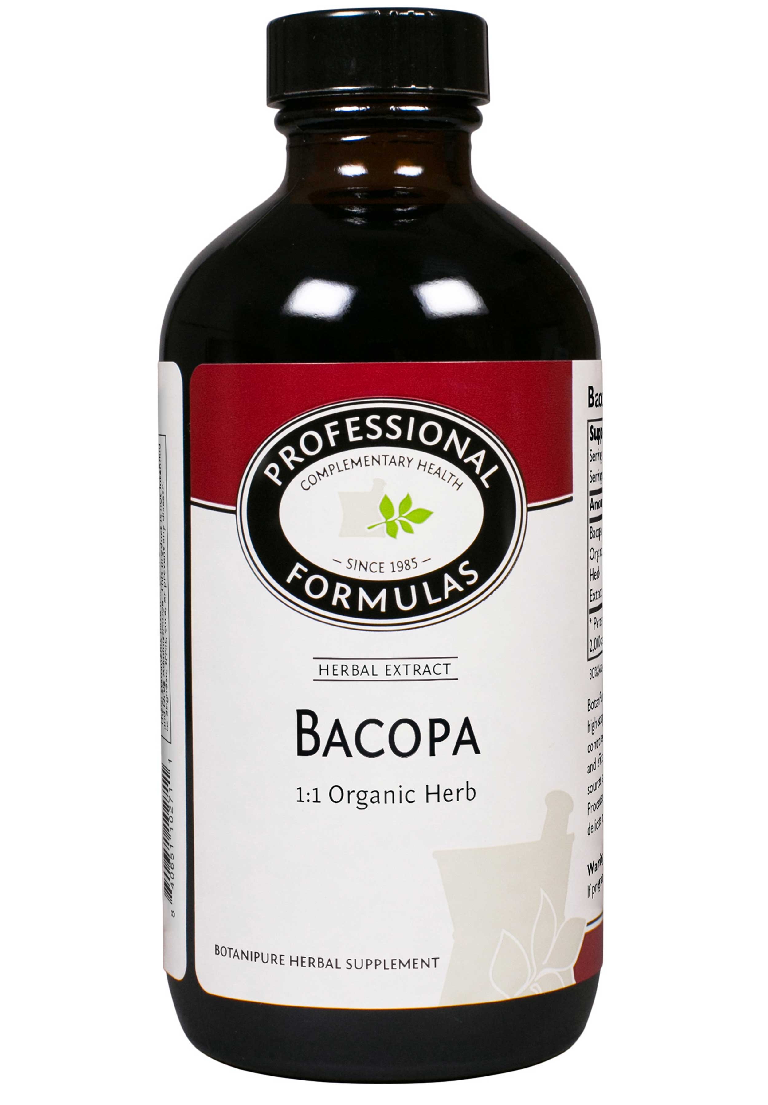 Professional Formulas Bacopa monniera (whole plant)