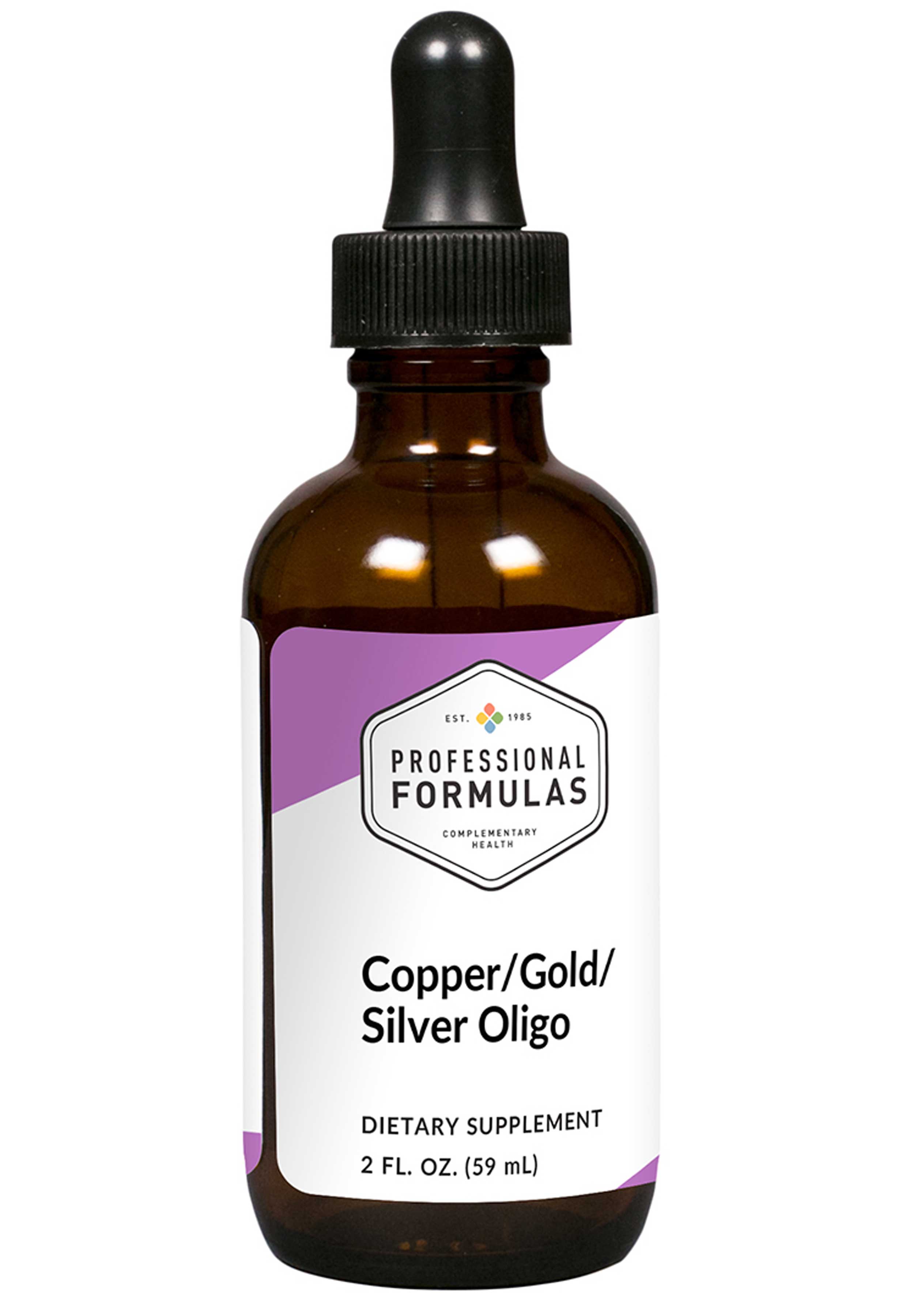 Professional Formulas CU-AU-AG Copper/Gold/Silver (Oligo Element)