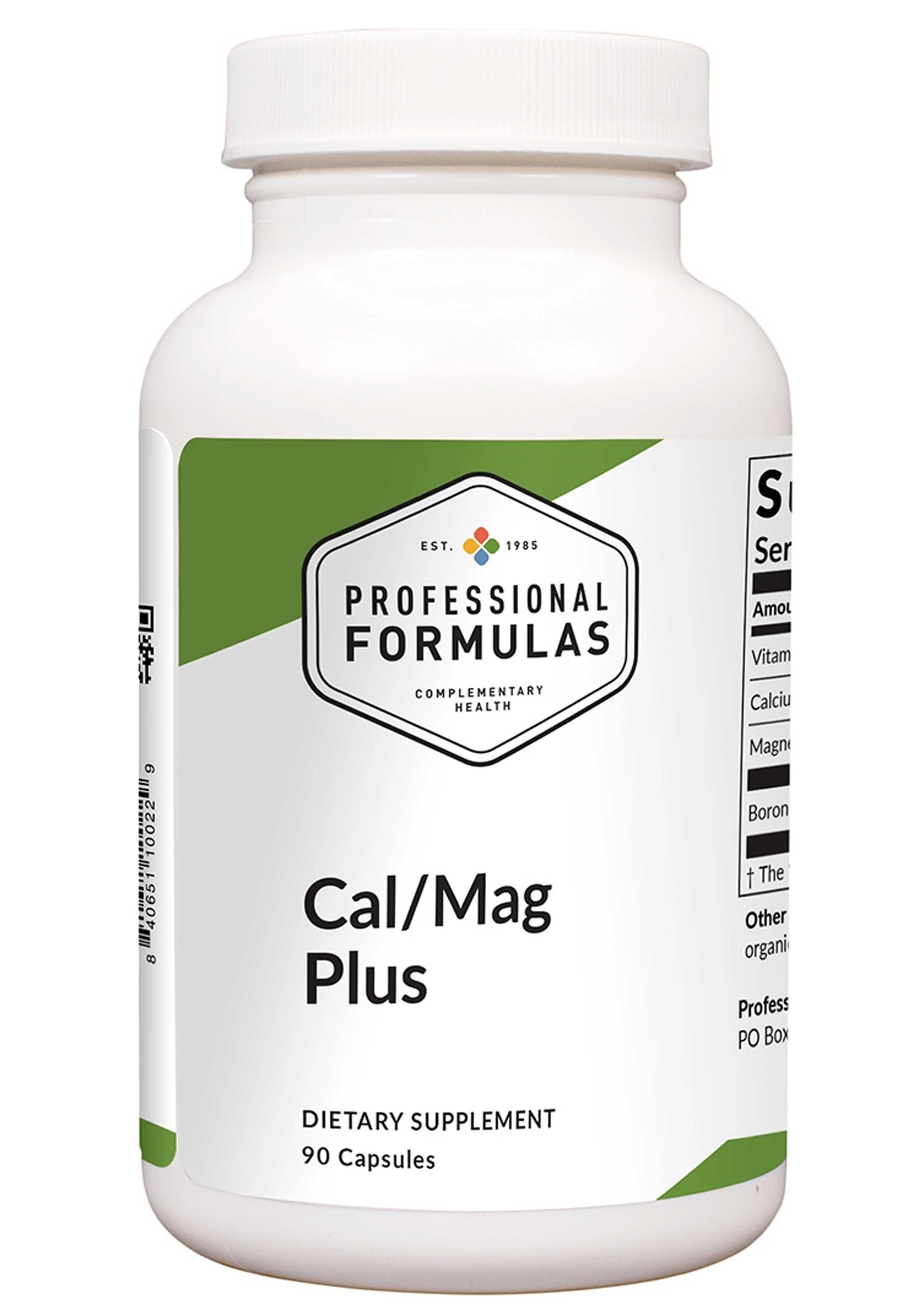 Professional Formulas Cal/Mag Plus Caps
