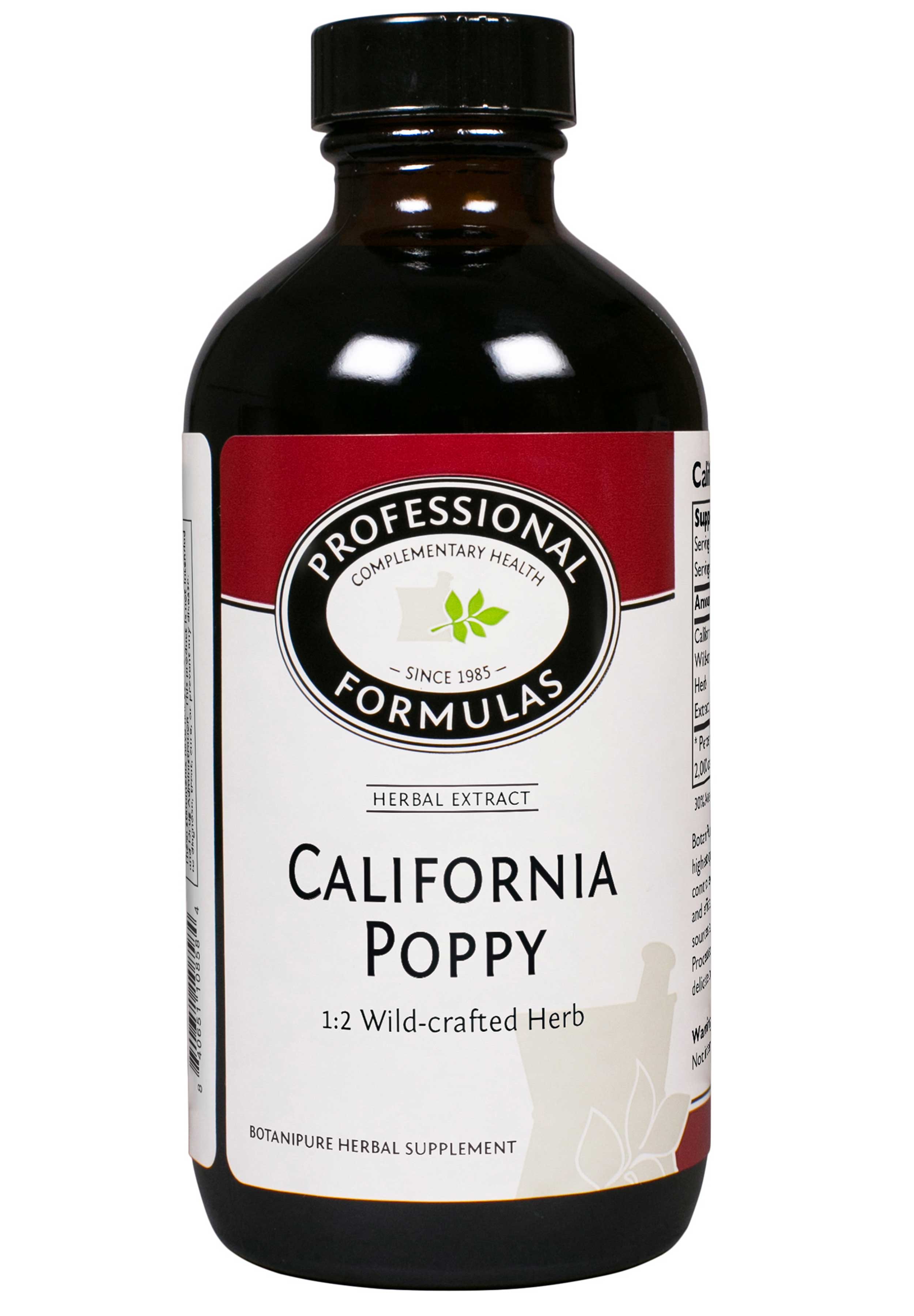 Professional Formulas California Poppy (Herb)/Eschschotzia