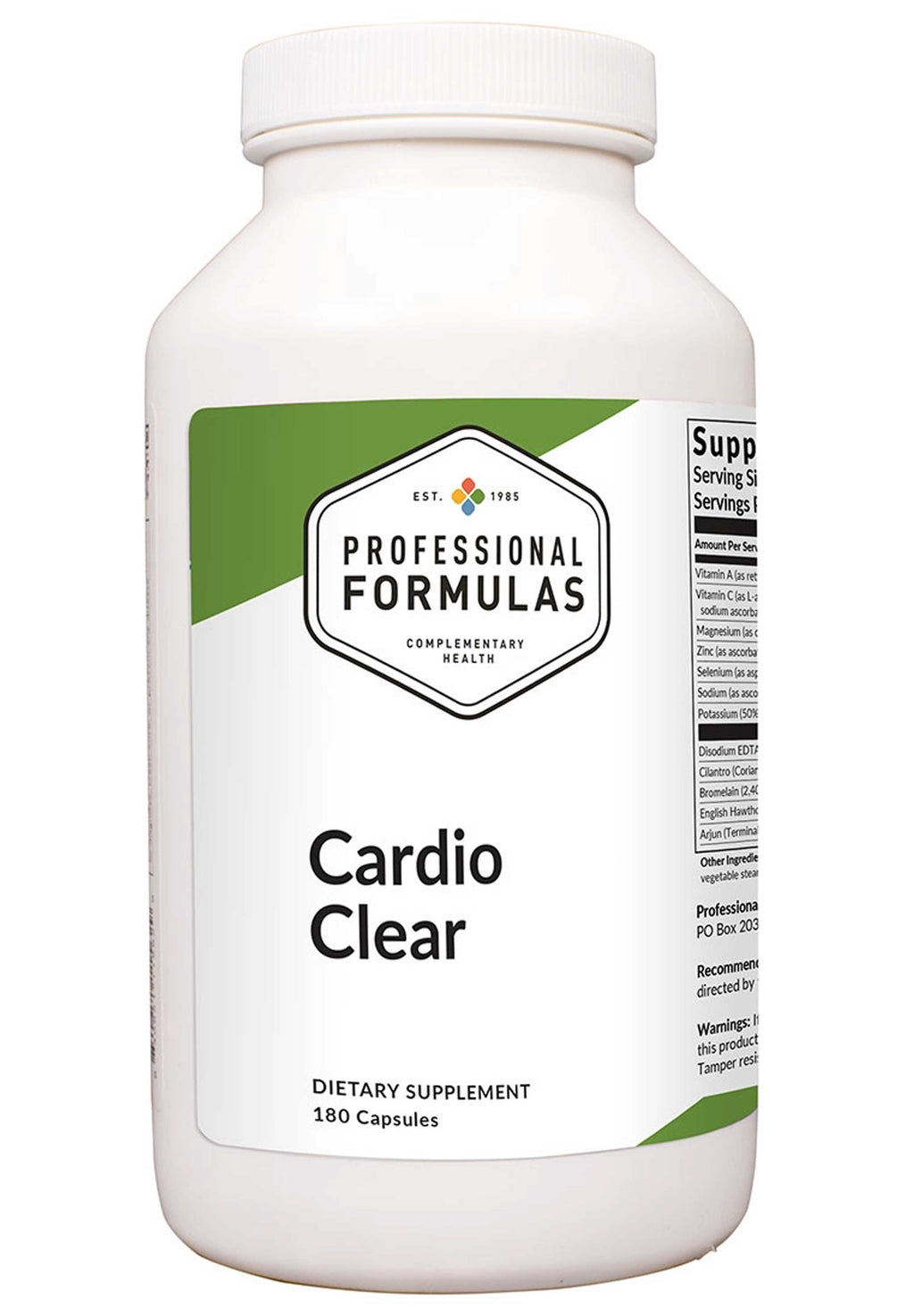 Frofessional Formulas Professional Formulas Cardio Clear
