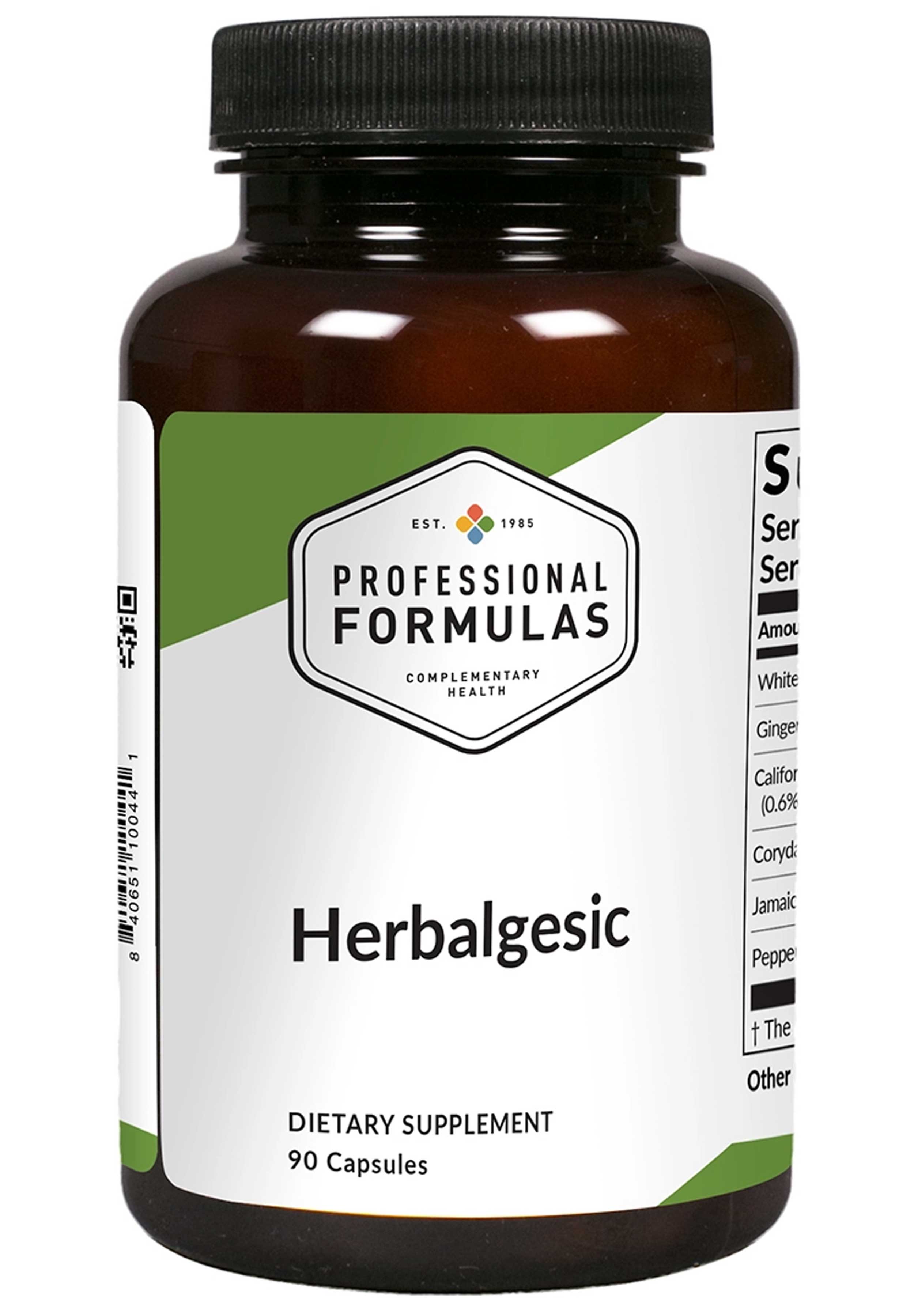 Professional Formulas Herbalgesic