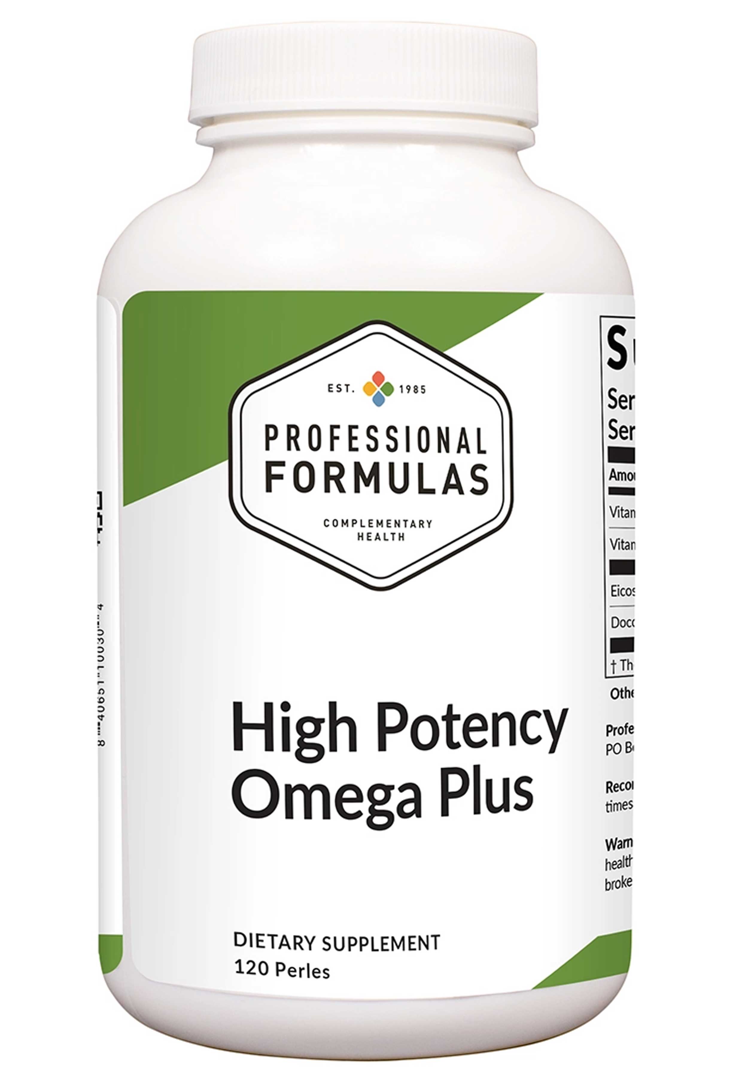 Professional Formulas High Potency Omega Plus