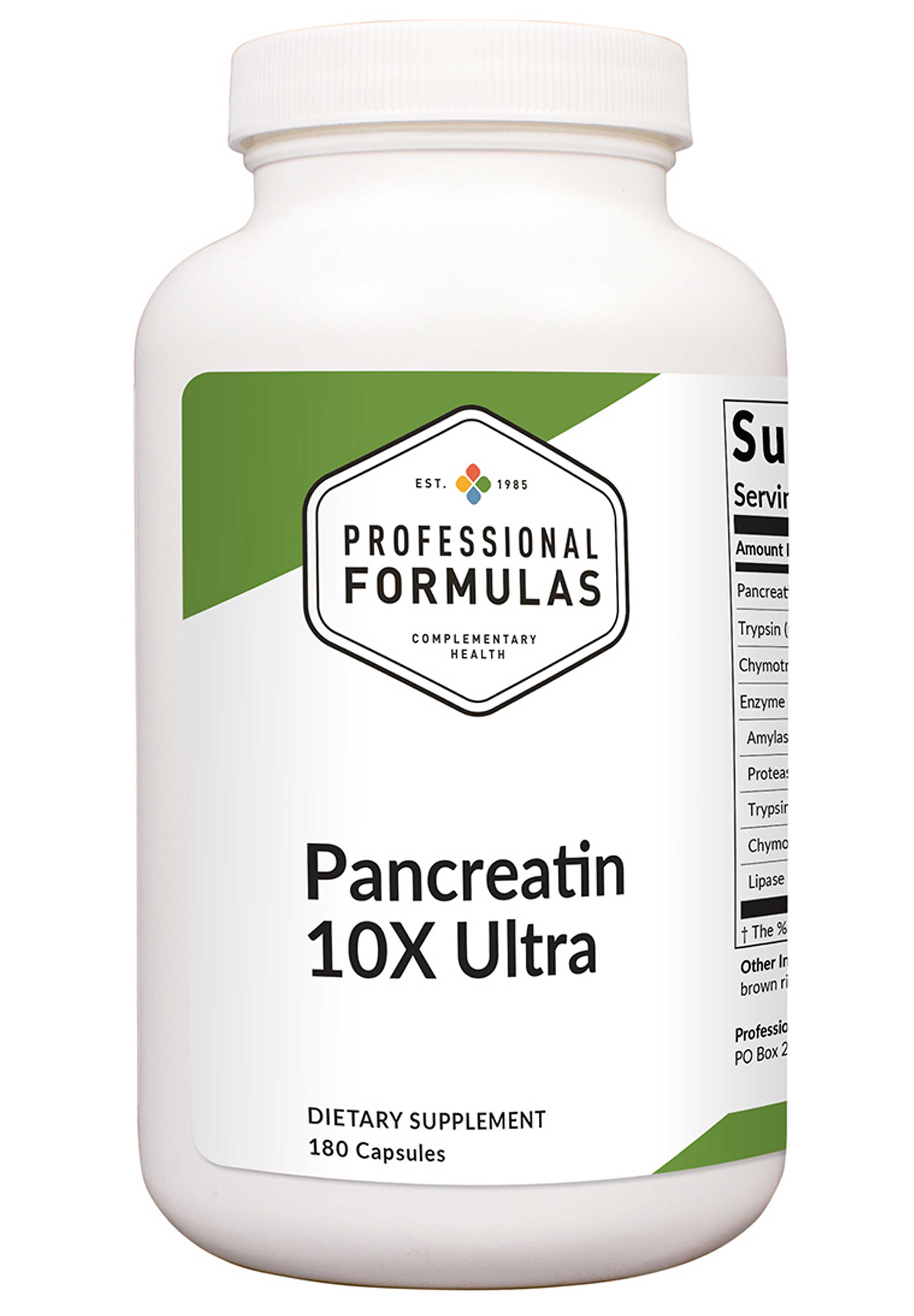 Professional Formulas Pancreatin 10X Ultra