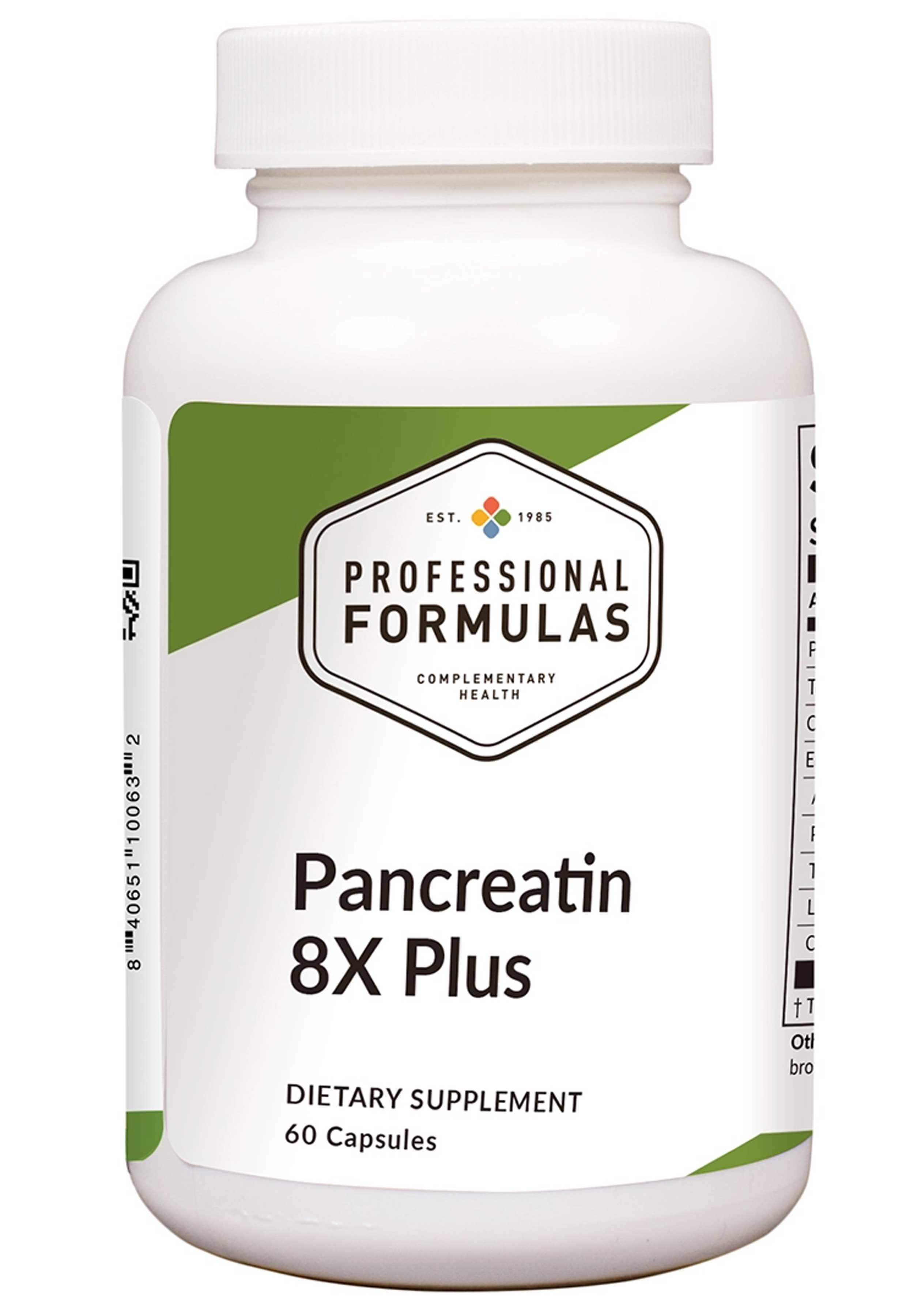 Professional Formulas Pancreatin 8X Plus