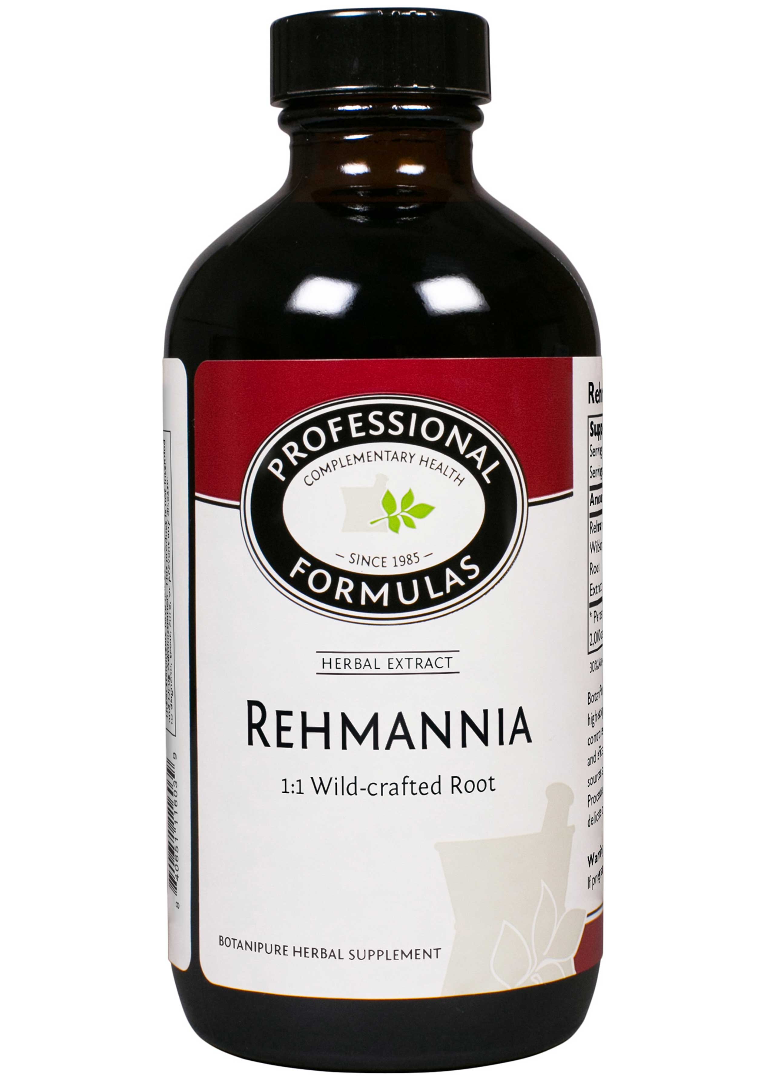 Professional Formulas Rehmannia(Root)/Rehmannia Glutinosa