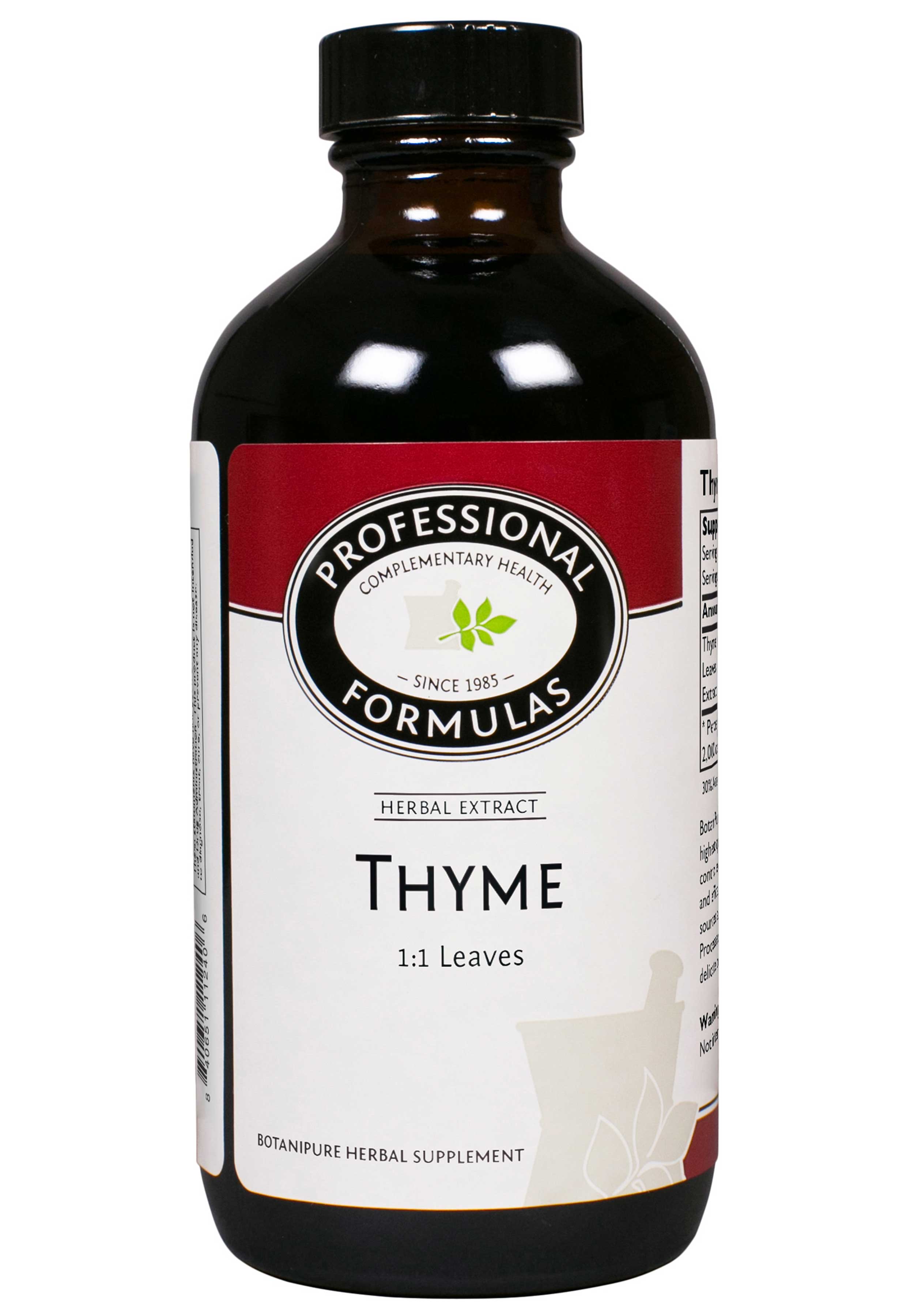 Professional Formulas Thyme (leaf)- Thymus Vulgaris