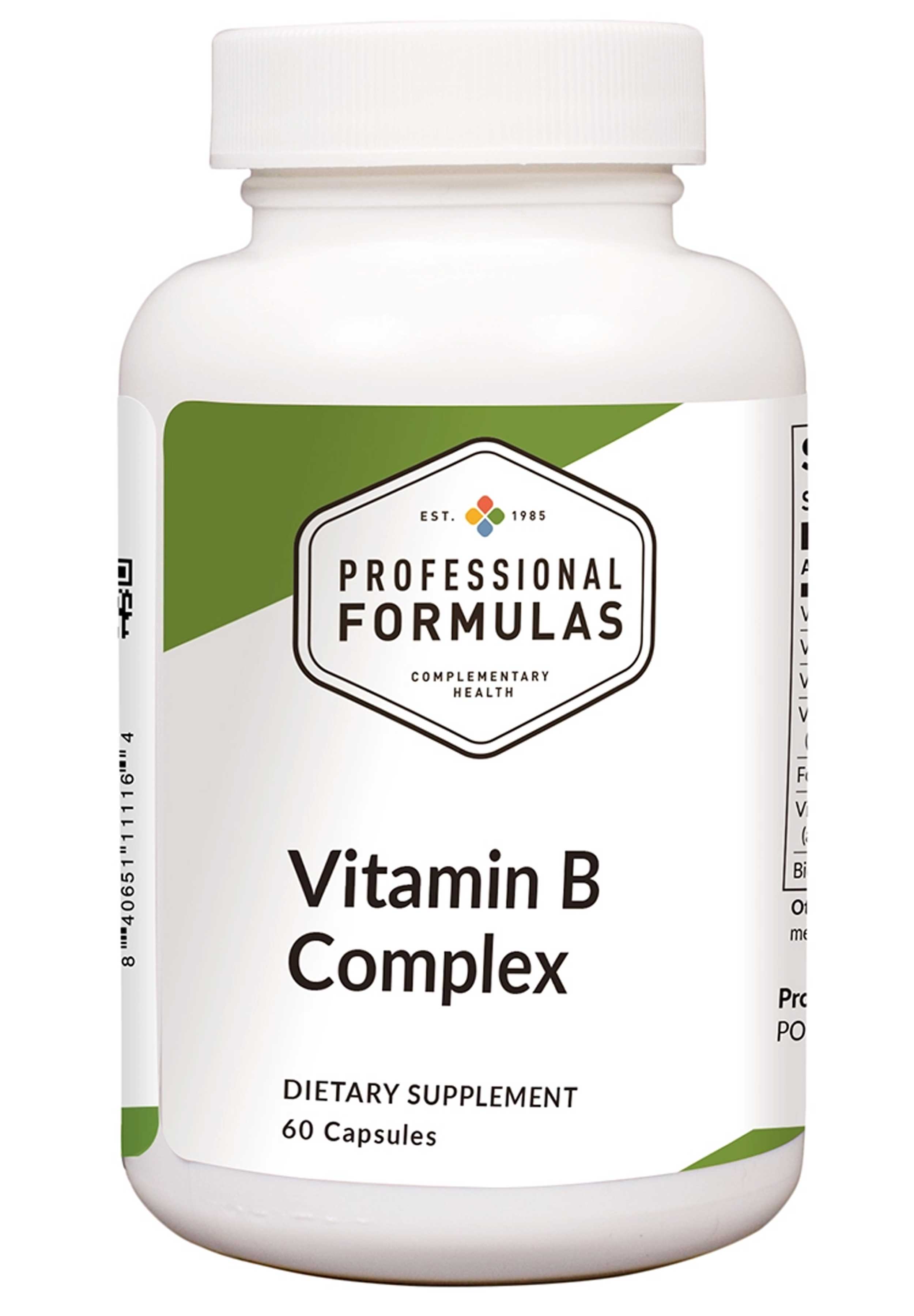 Professional Formulas Vitamin B Complex