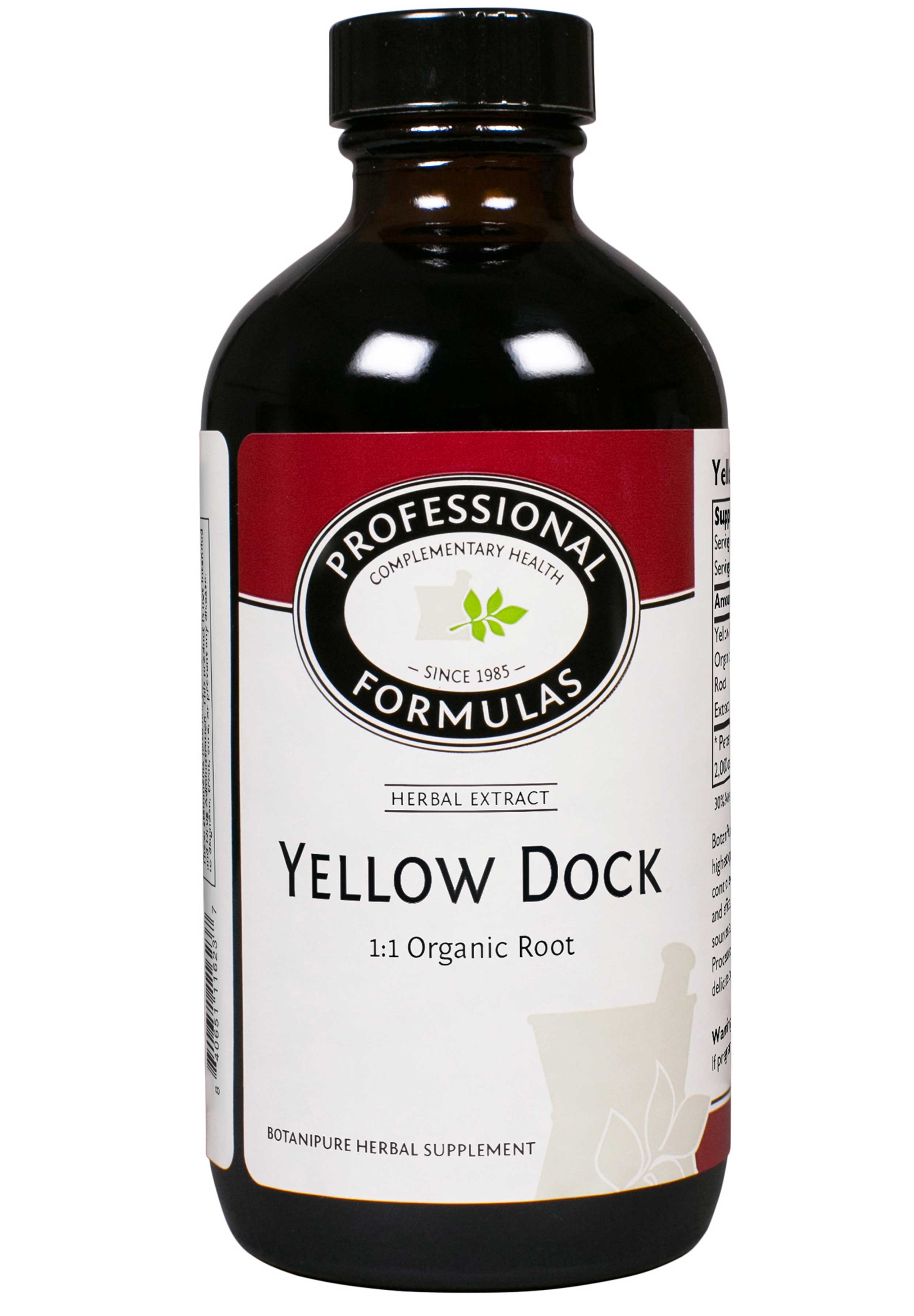 Professional Formulas Yellow Dock