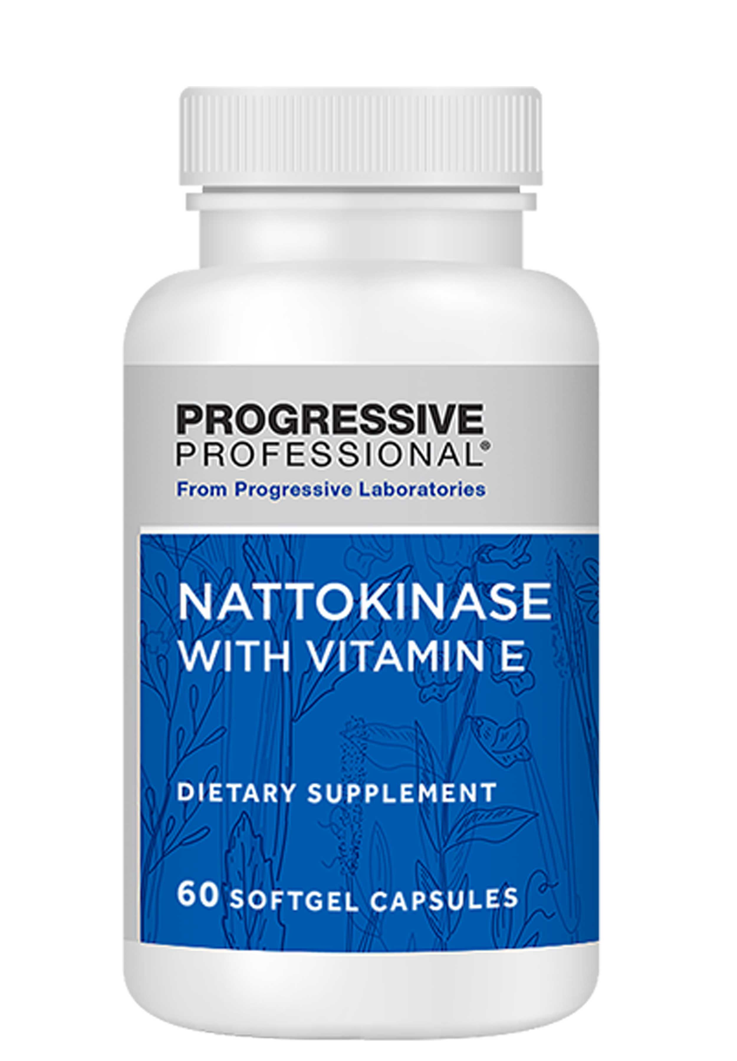 Progressive Laboratories Nattokinase with Vitamin E