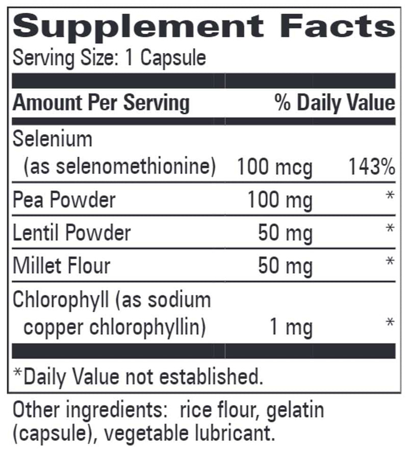 Progressive Laboratories Selenase Ingredients 