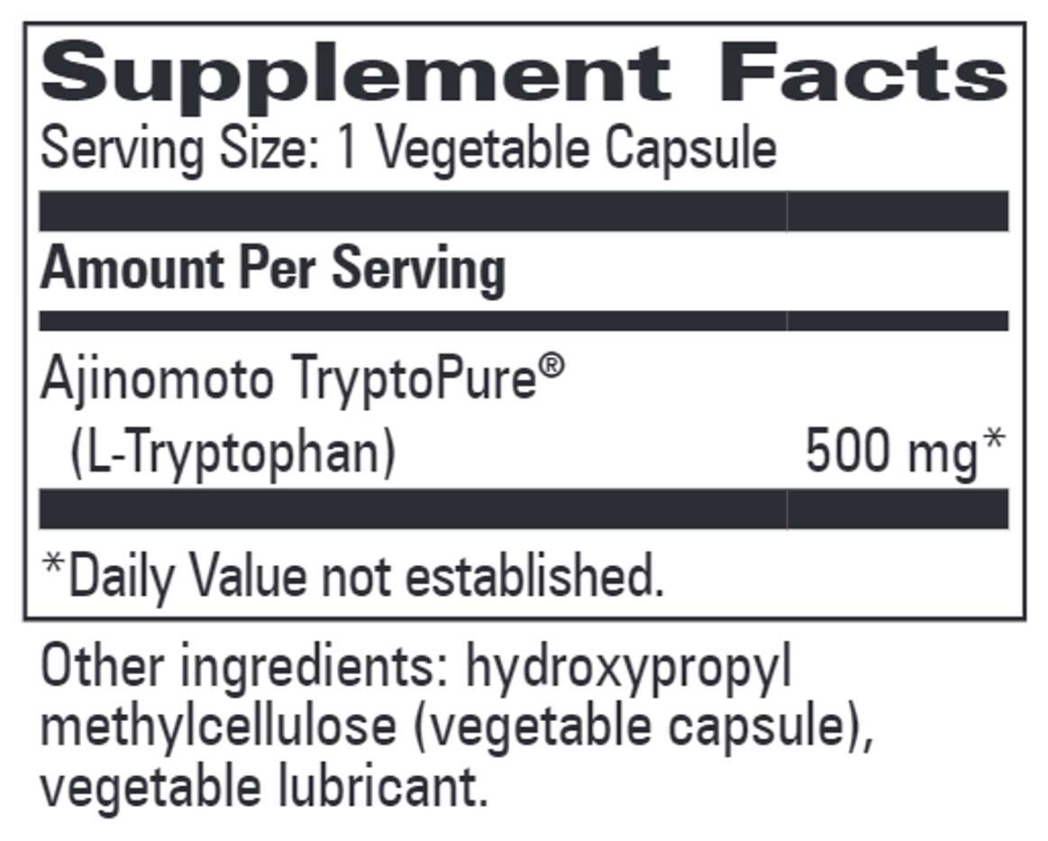Progressive Laboratories TryptoPure Ingredients 